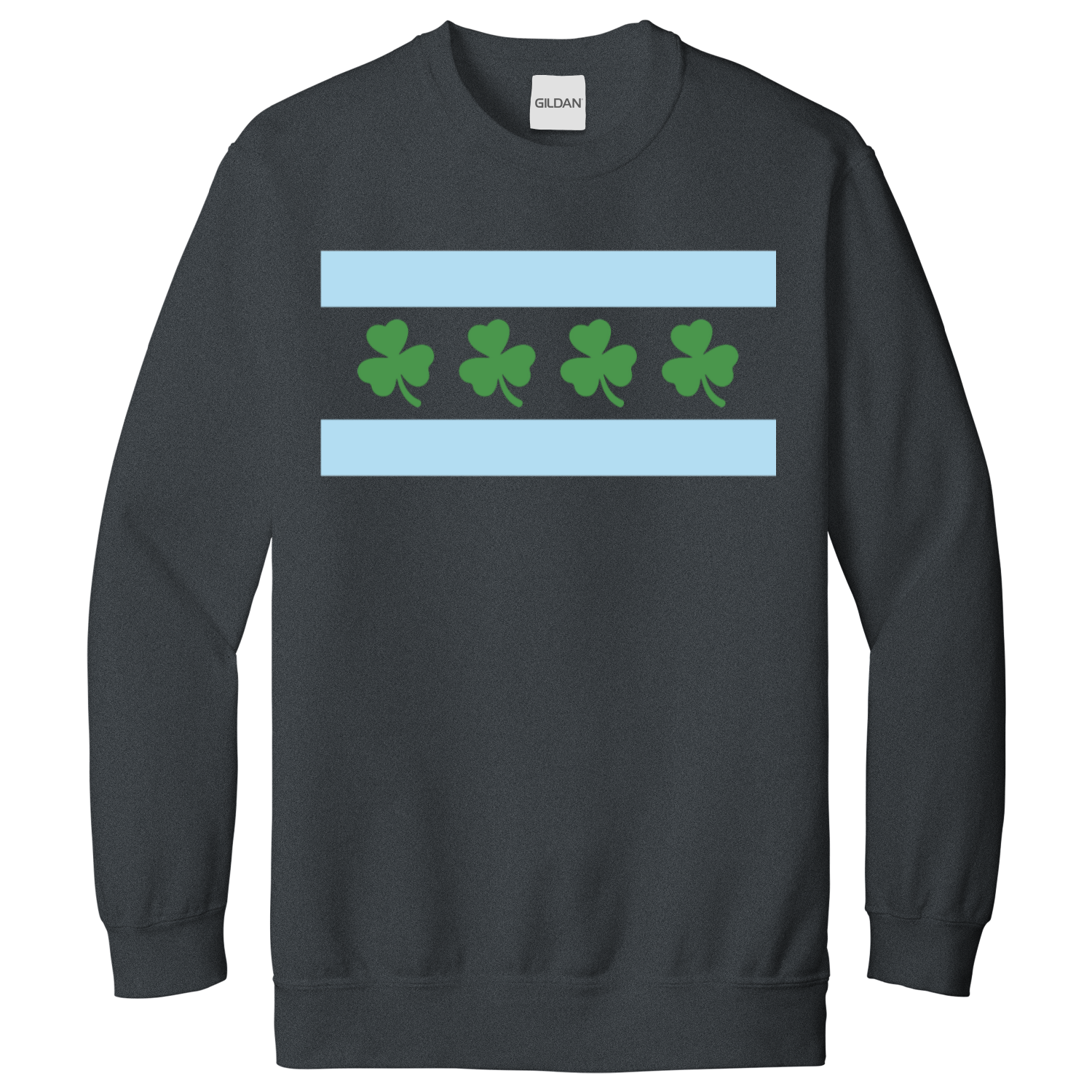 Chicago Flag Shamrock Sweatshirt