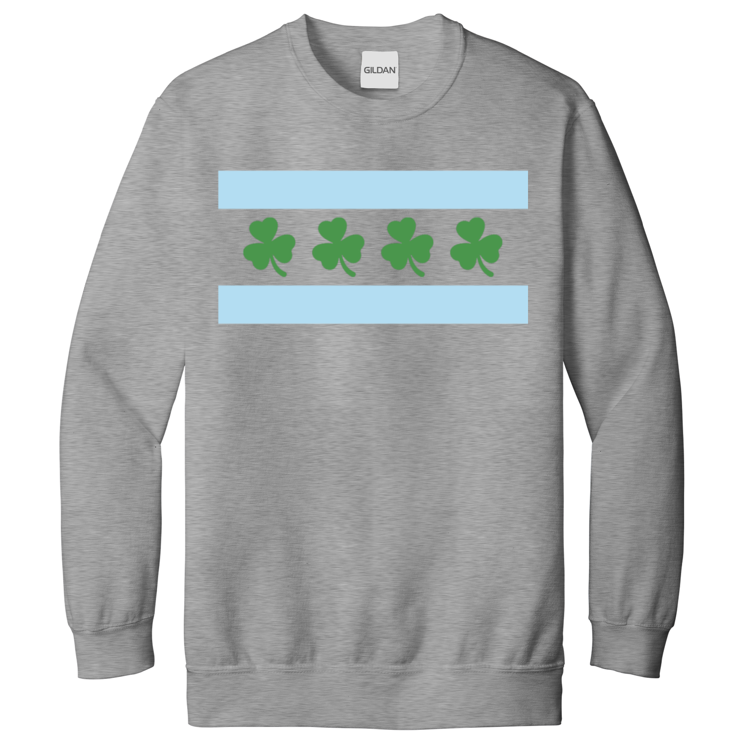 Chicago Flag Shamrock Sweatshirt