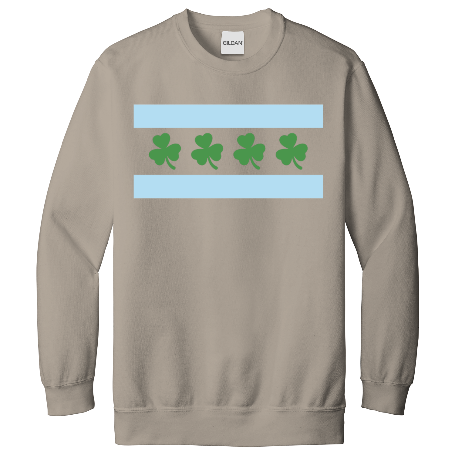Chicago Flag Shamrock Sweatshirt