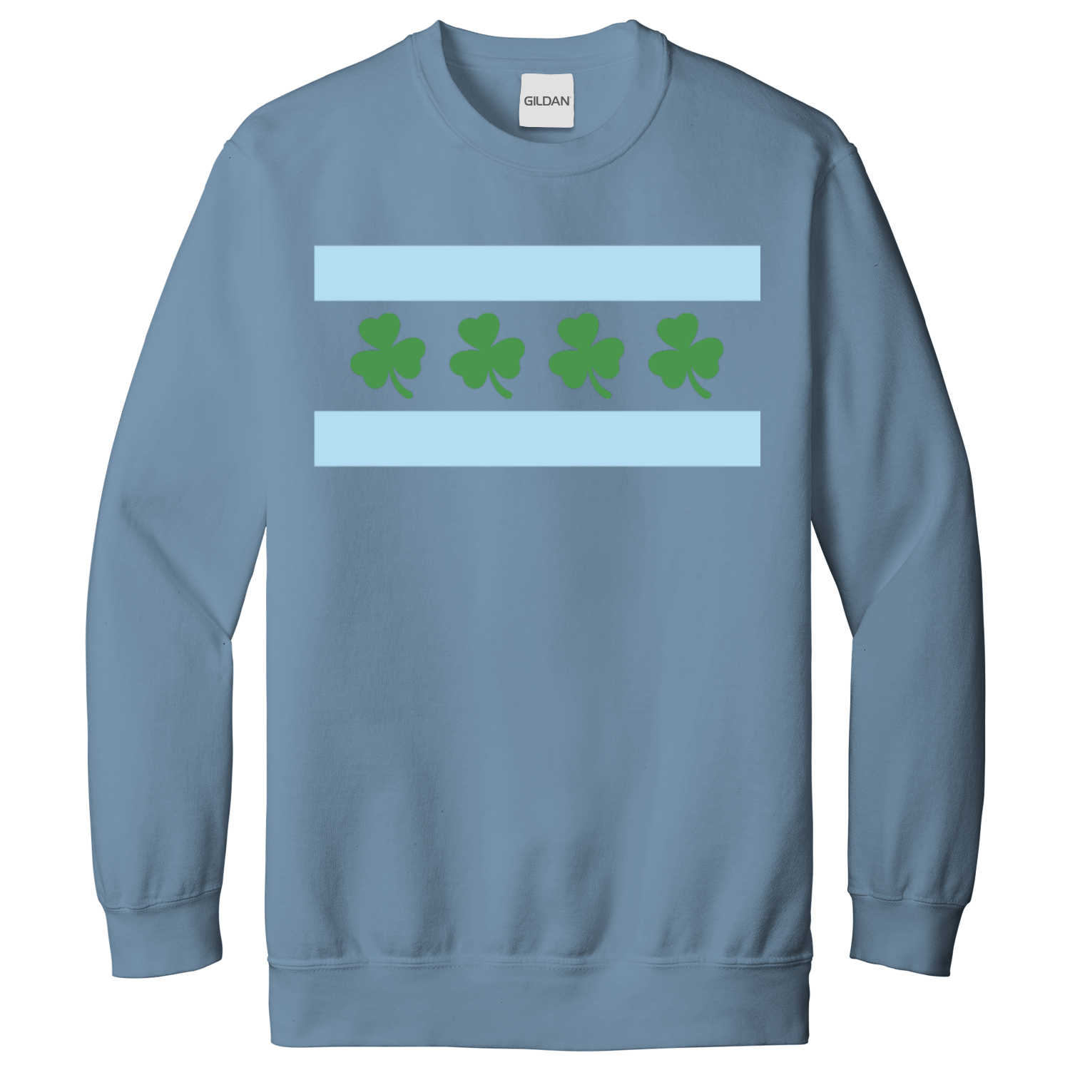 Chicago Flag Shamrock Sweatshirt