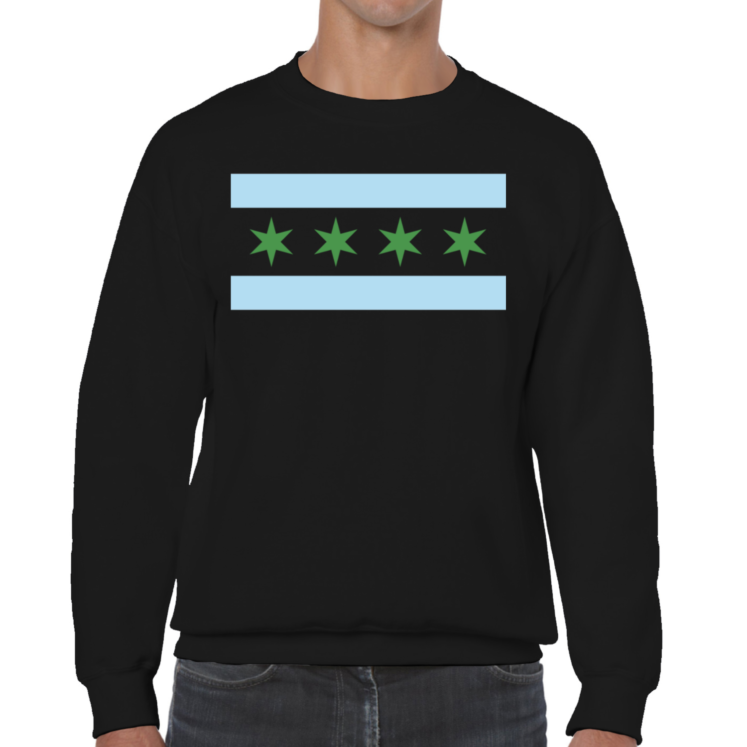 Chicago Flag St. Patty's Sweatshirt