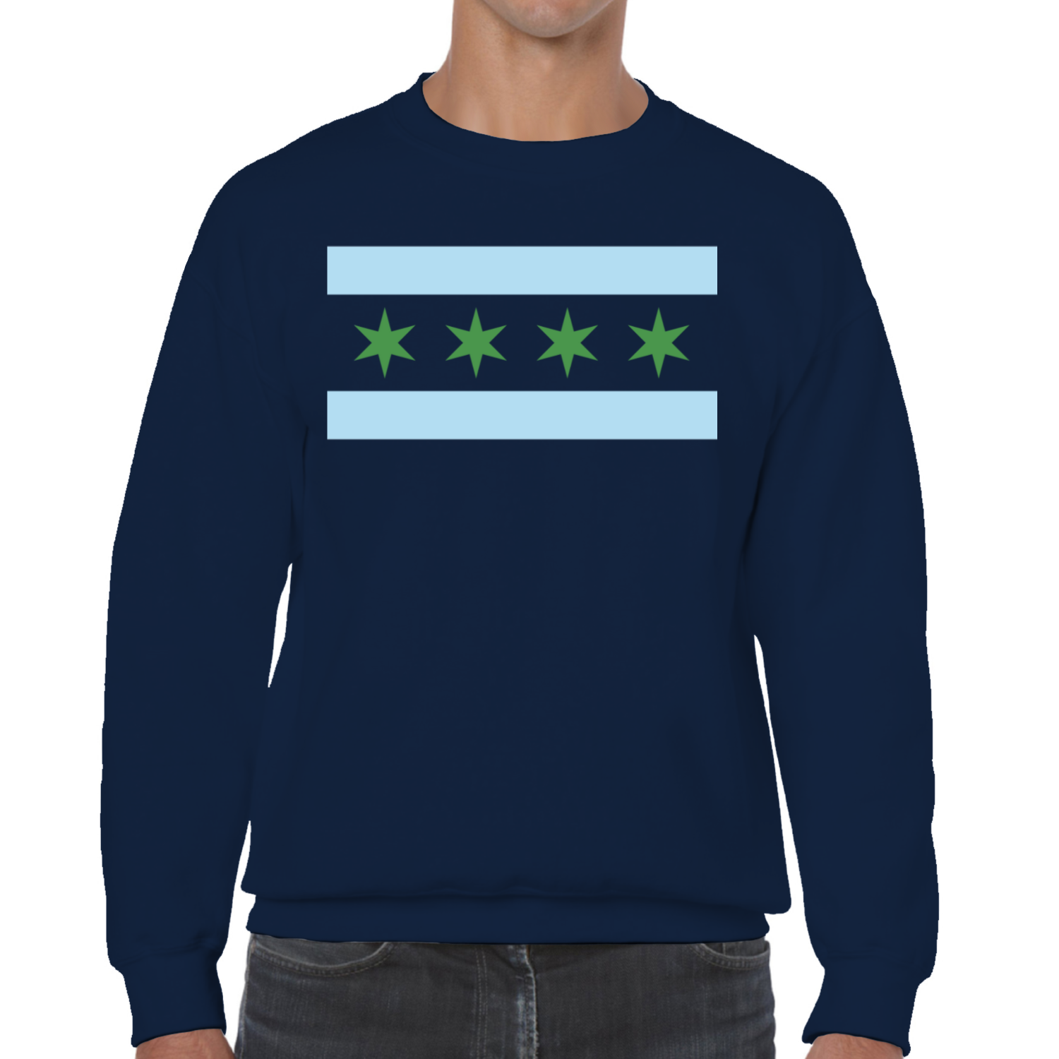 Chicago Flag St. Patty's Sweatshirt
