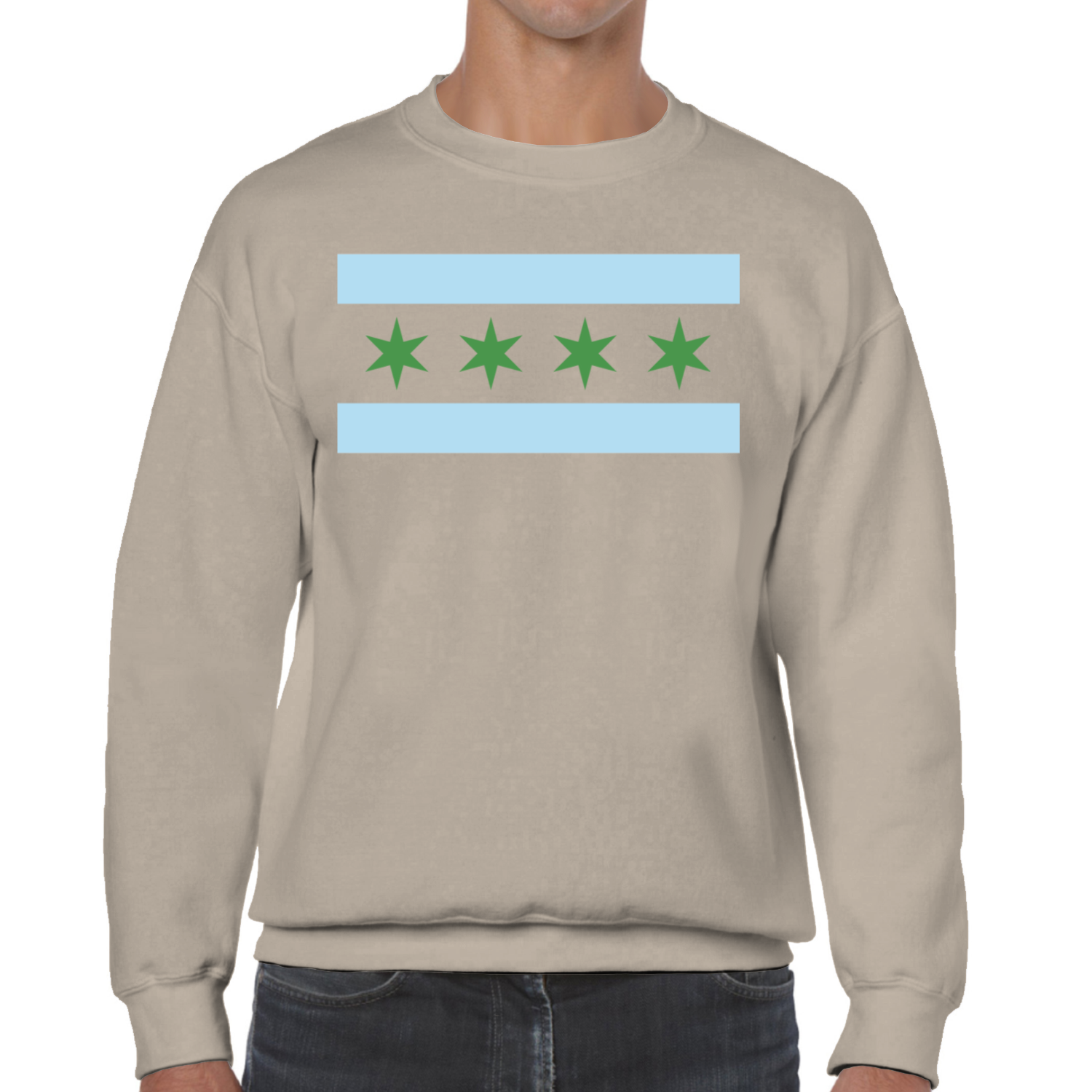 Chicago Flag St. Patty's Sweatshirt