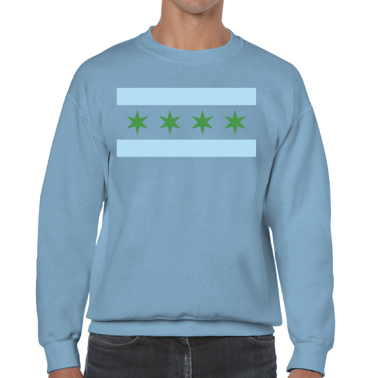 Chicago Flag St. Patty's Sweatshirt