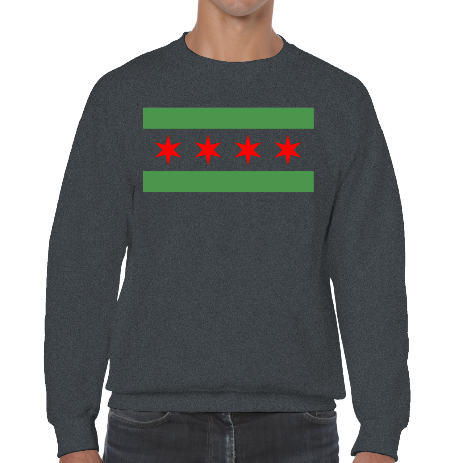 Chicago Flag Green River Sweatshirt
