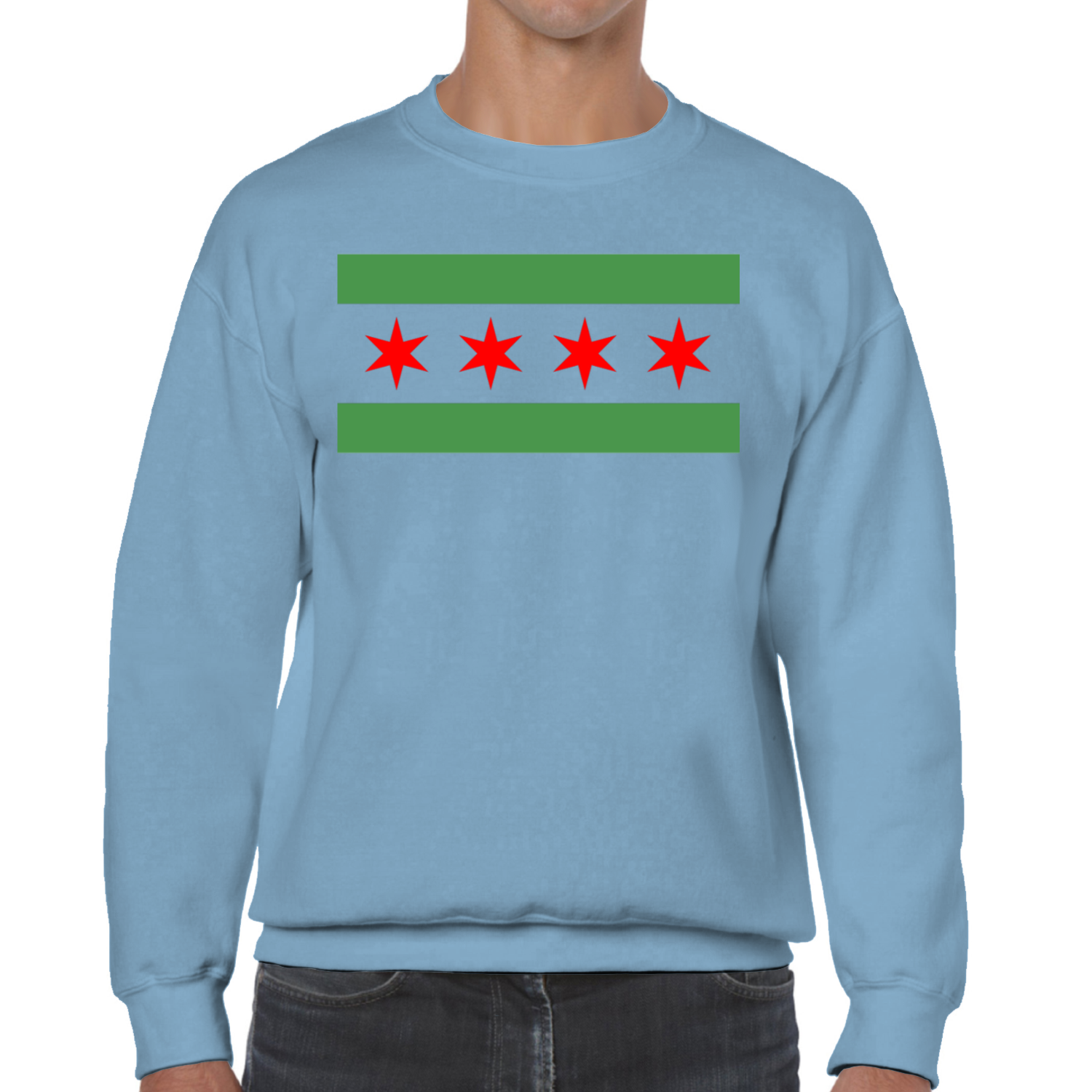 Chicago Flag Green River Sweatshirt