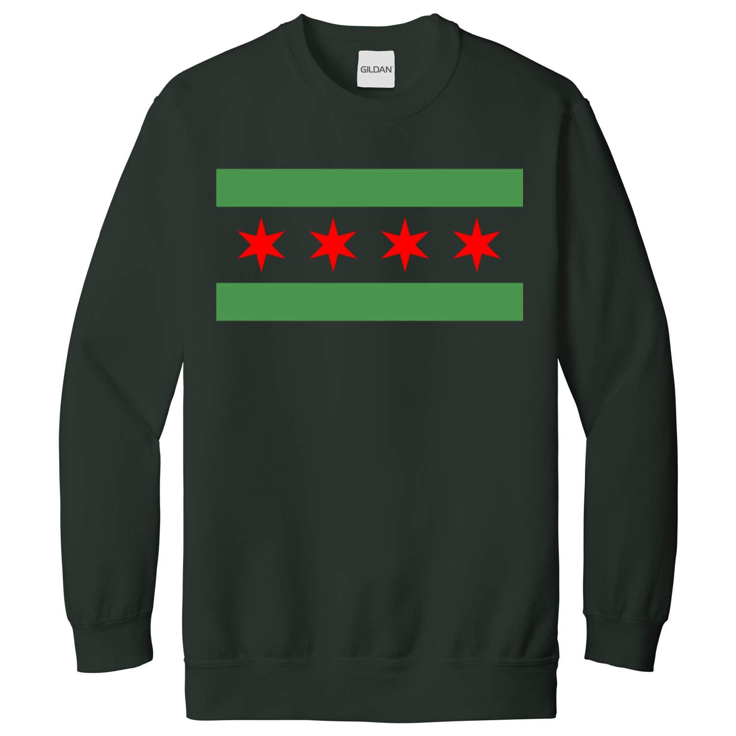 Chicago Flag Green River Sweatshirt
