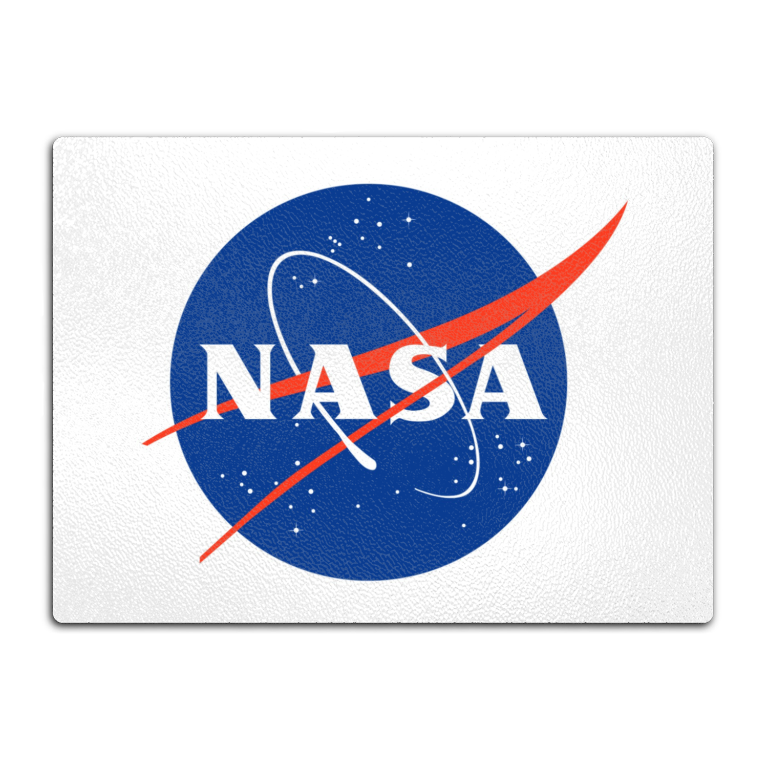 NASA Circle Logo Glass Cutting Board