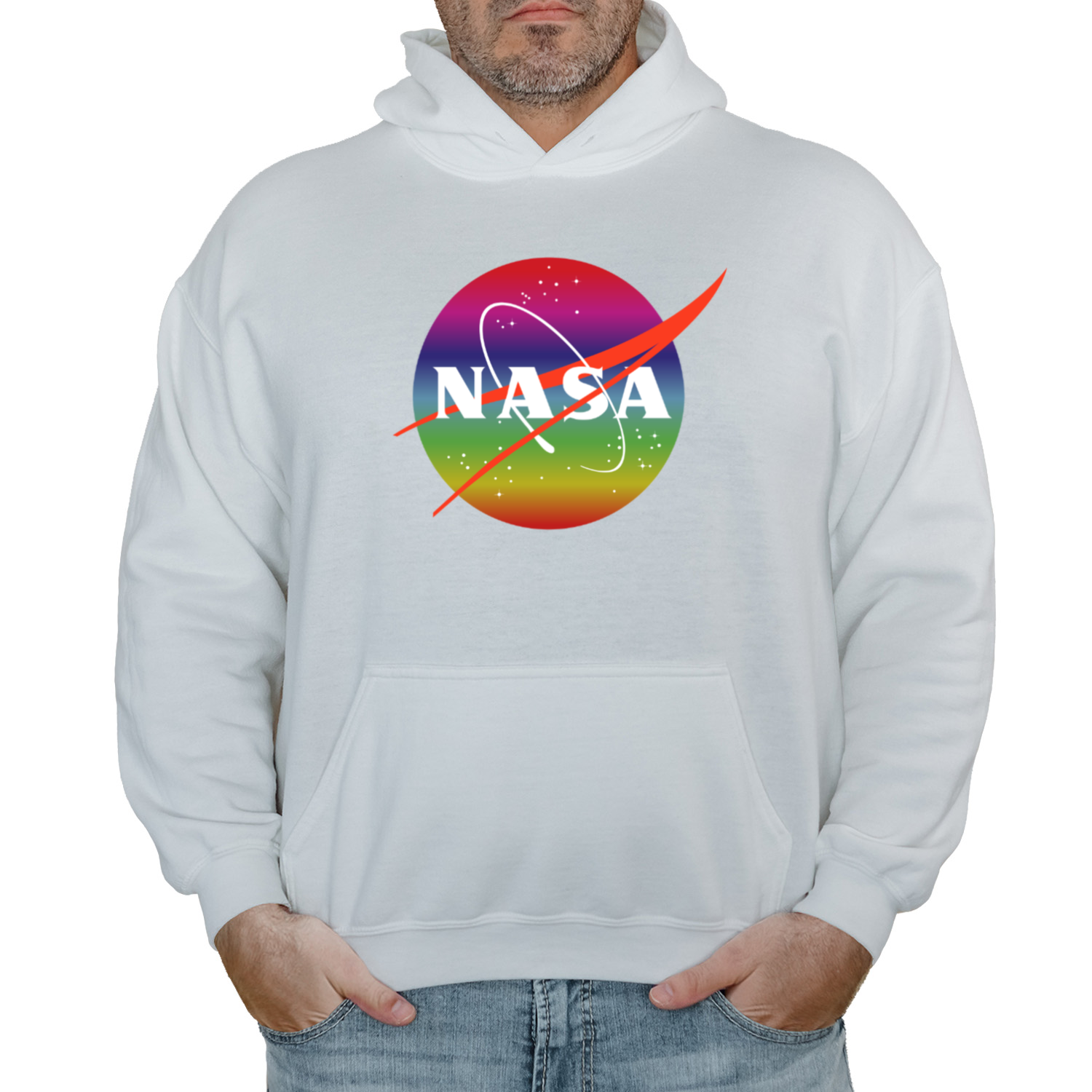 NASA Rainbow Hoodie