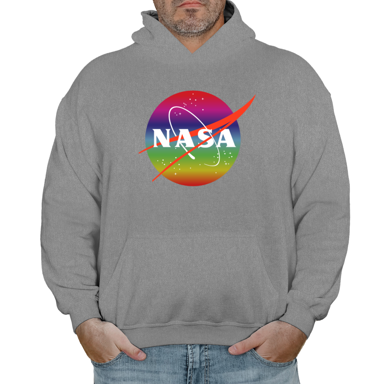 NASA Rainbow Hoodie