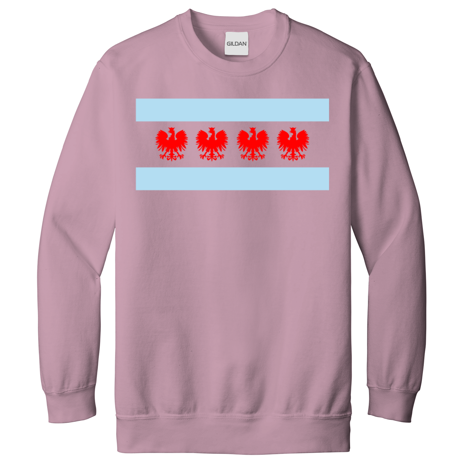 Chicago Flag Four Eagle Sweatshirt