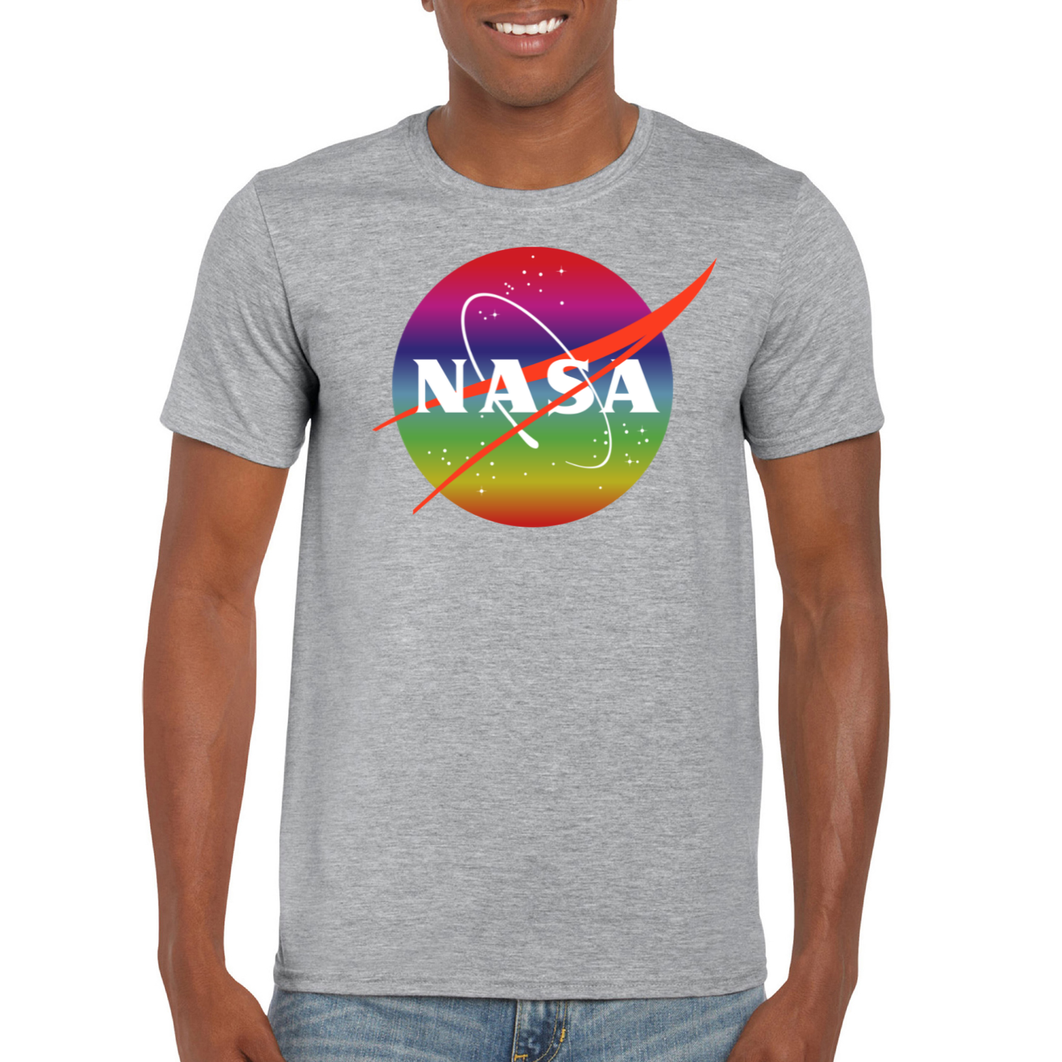 NASA Rainbow T-Shirt