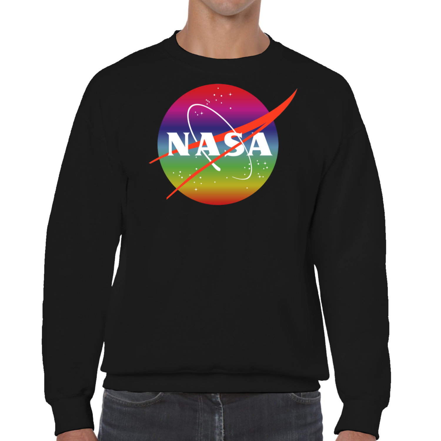 NASA Rainbow Sweatshirt