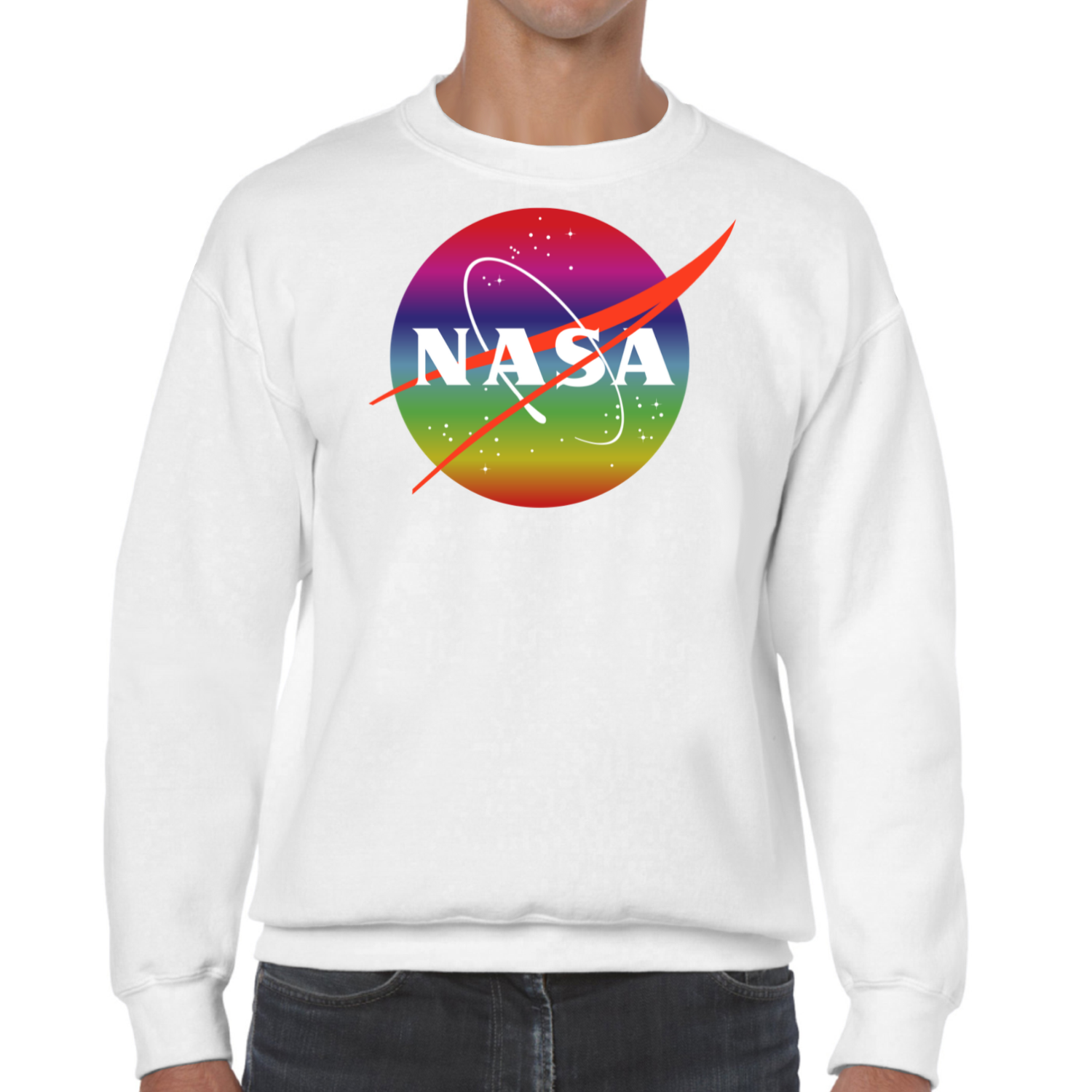 NASA Rainbow Sweatshirt