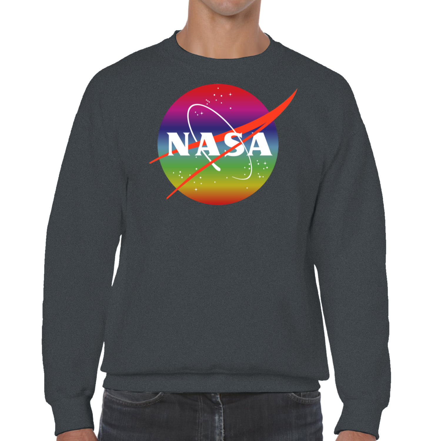 NASA Rainbow Sweatshirt