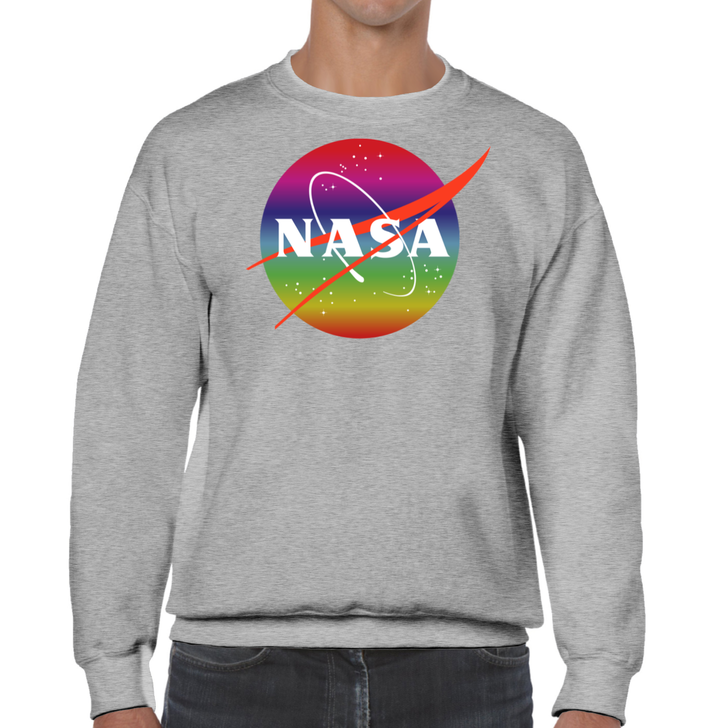 NASA Rainbow Sweatshirt