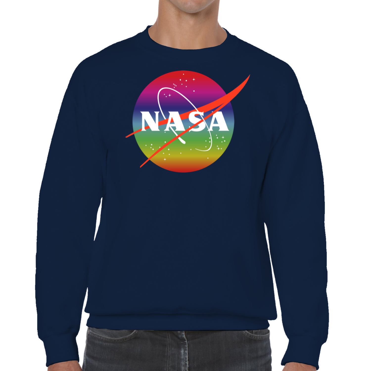 NASA Rainbow Sweatshirt