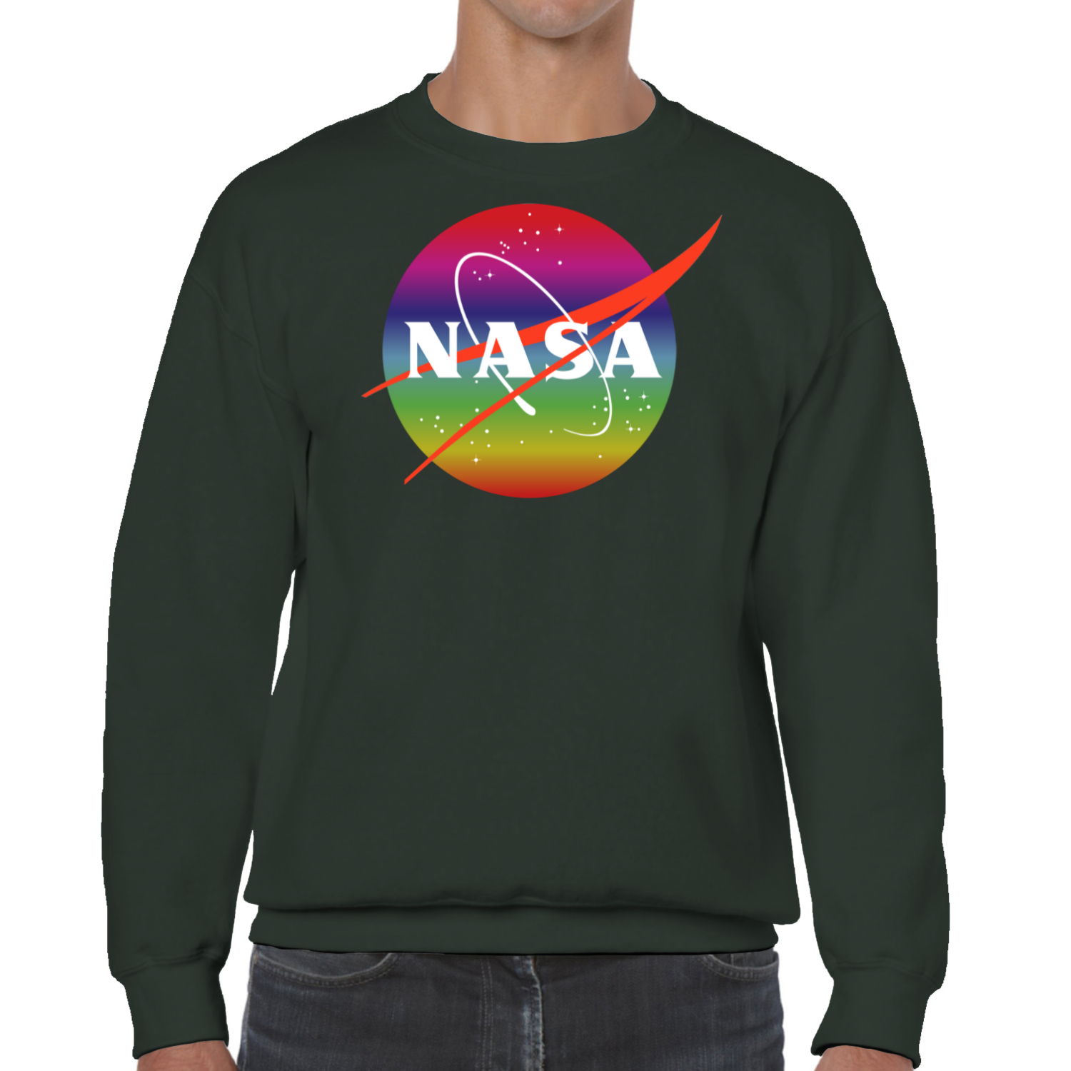 NASA Rainbow Sweatshirt