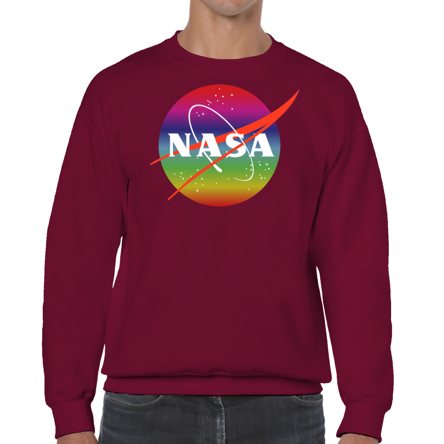 NASA Rainbow Sweatshirt