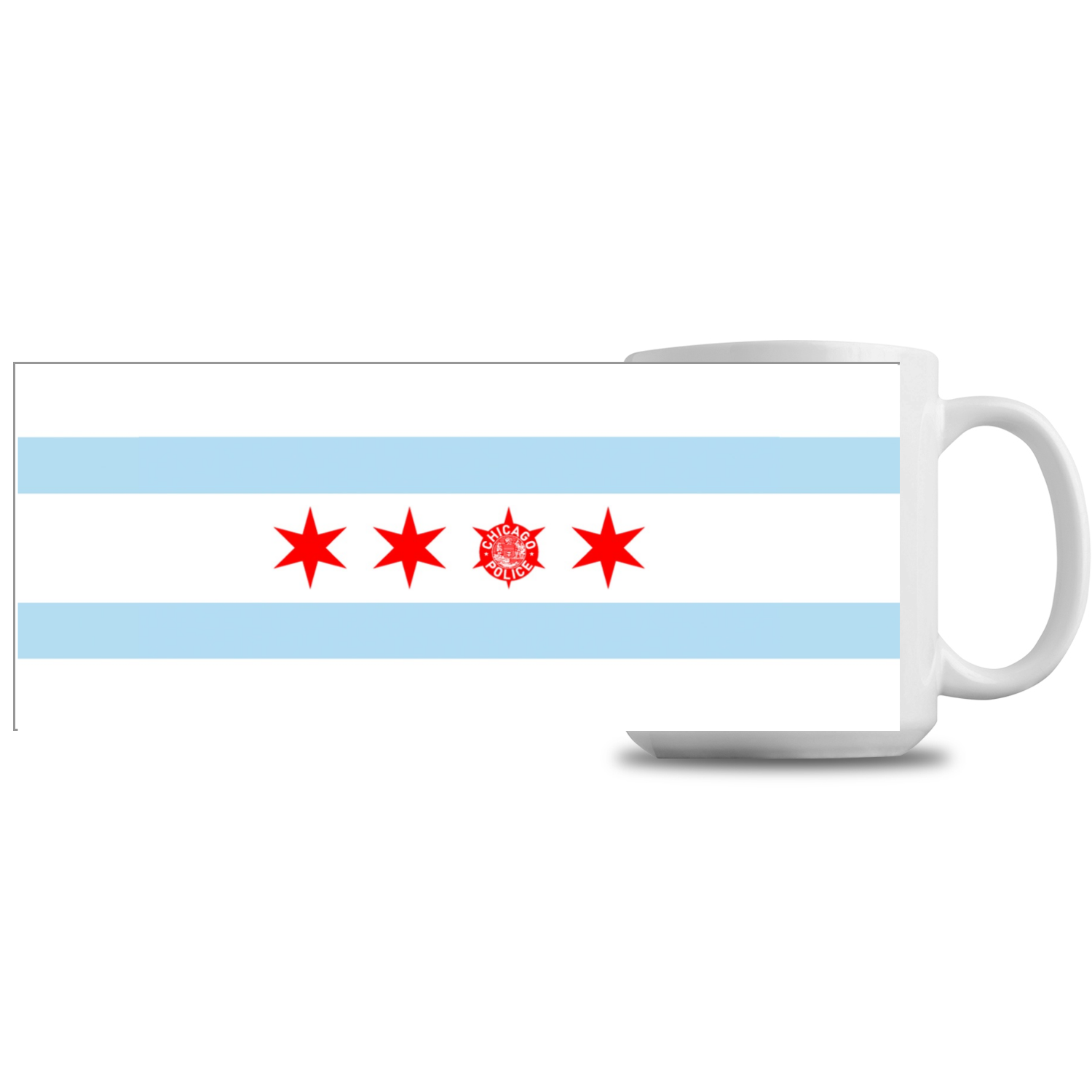 Chicago PD Flag 15oz Mug