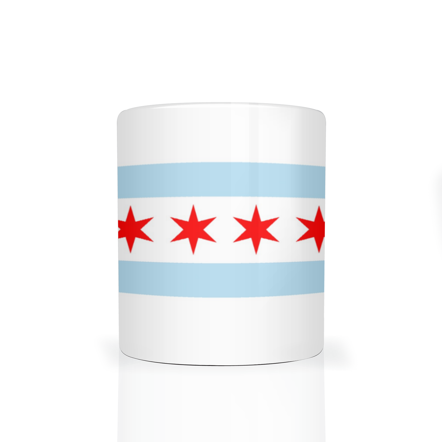 Chicago Flag 2 Tone 11oz Mug