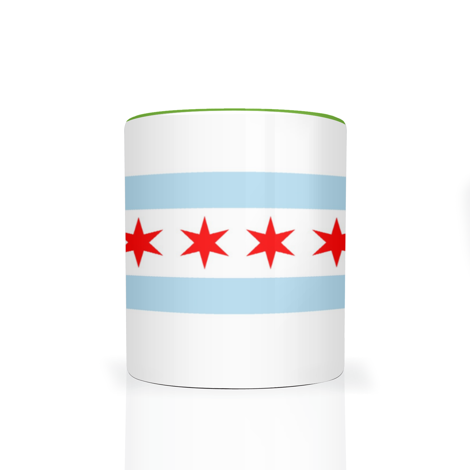 Chicago Flag 2 Tone 11oz Mug