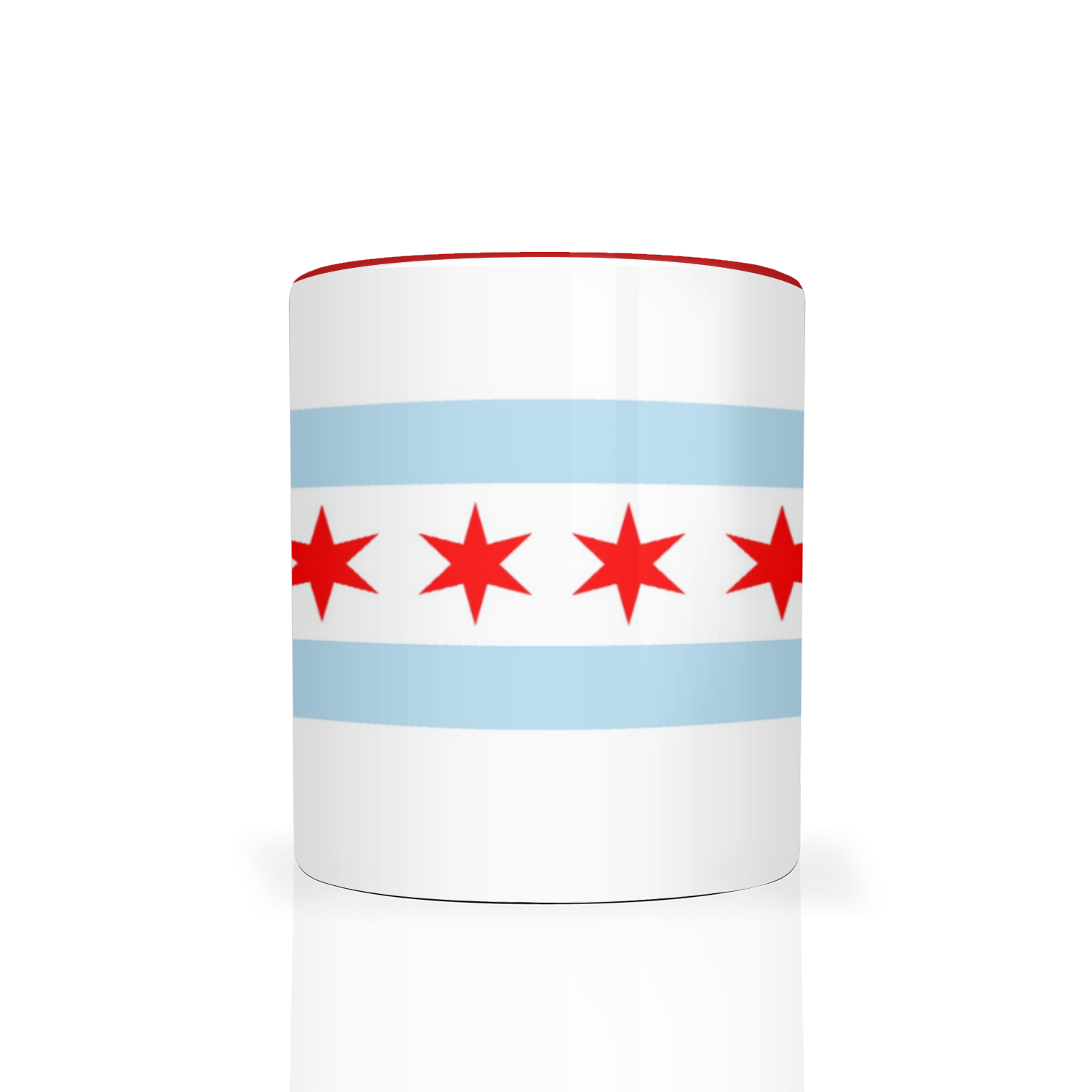 Chicago Flag 2 Tone 11oz Mug