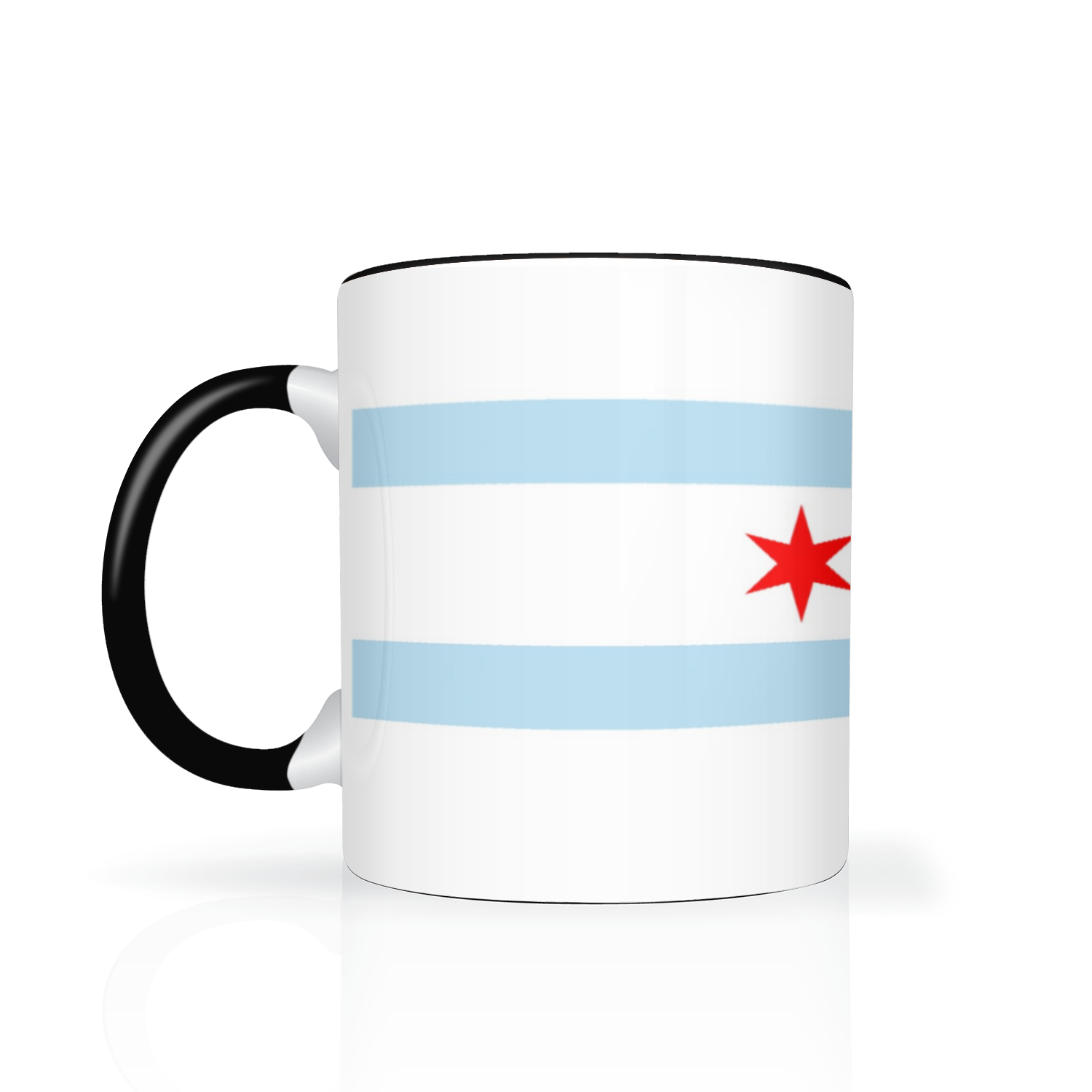 Chicago Flag 2 Tone 11oz Mug
