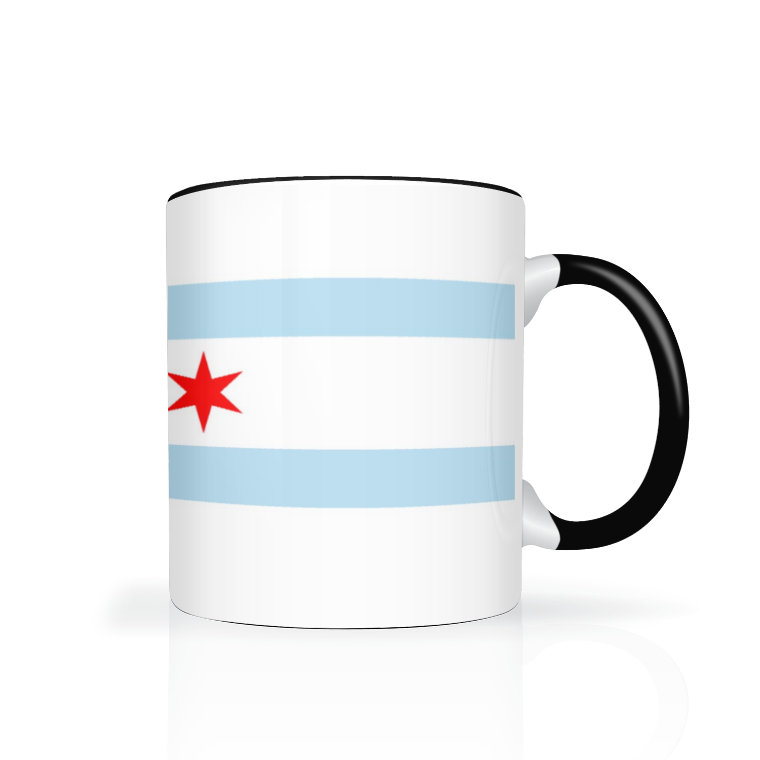 Chicago Flag 2 Tone 11oz Mug