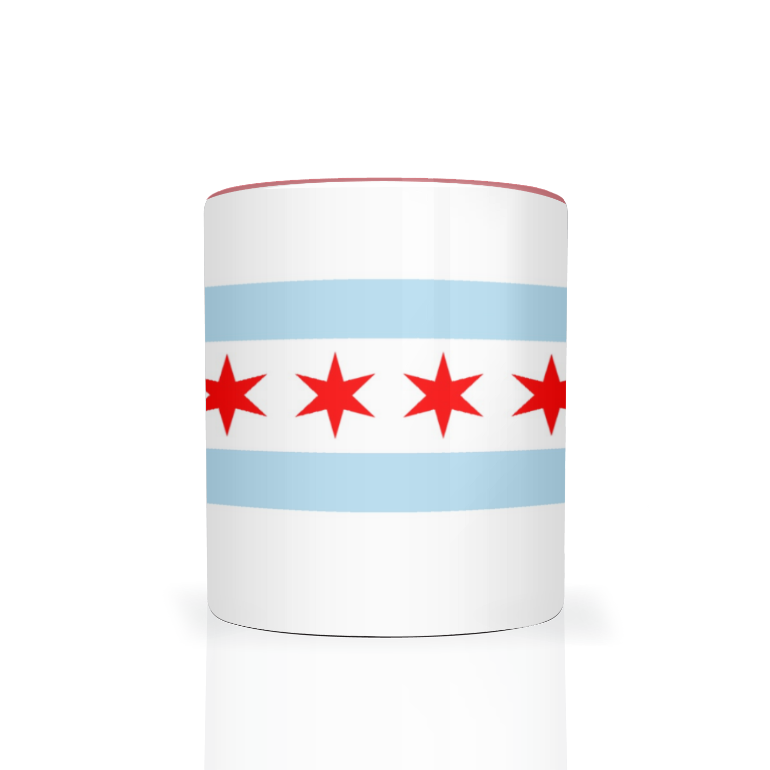 Chicago Flag 2 Tone 11oz Mug