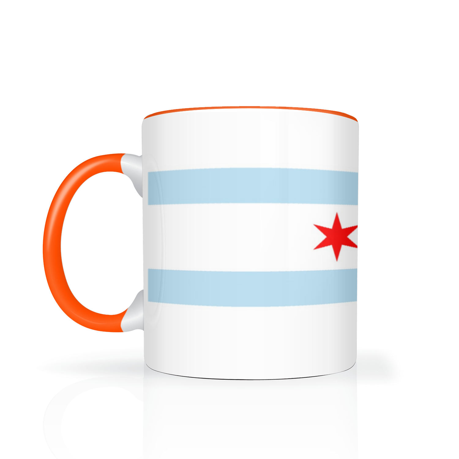 Chicago Flag 2 Tone 11oz Mug