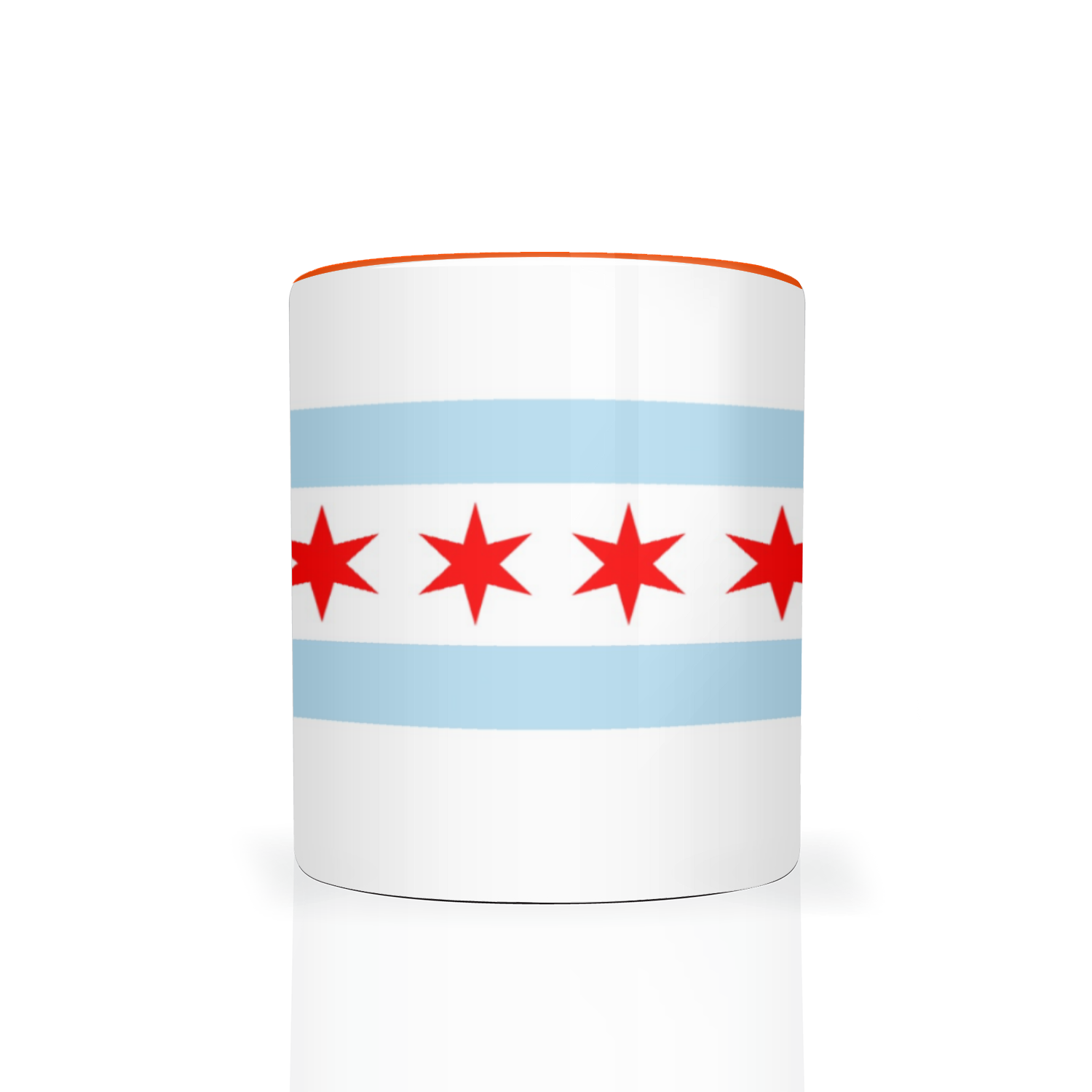 Chicago Flag 2 Tone 11oz Mug