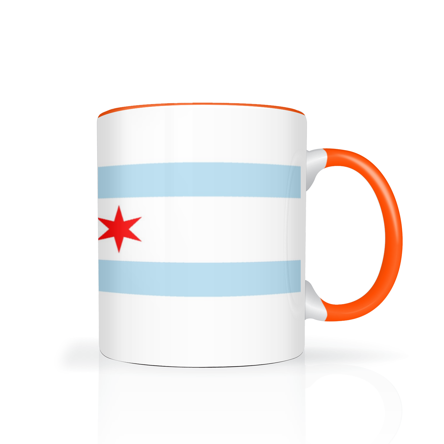 Chicago Flag 2 Tone 11oz Mug