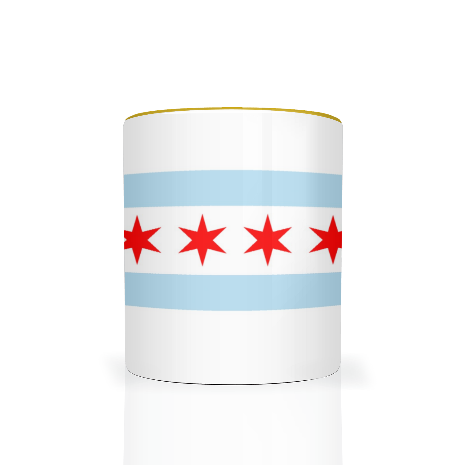 Chicago Flag 2 Tone 11oz Mug