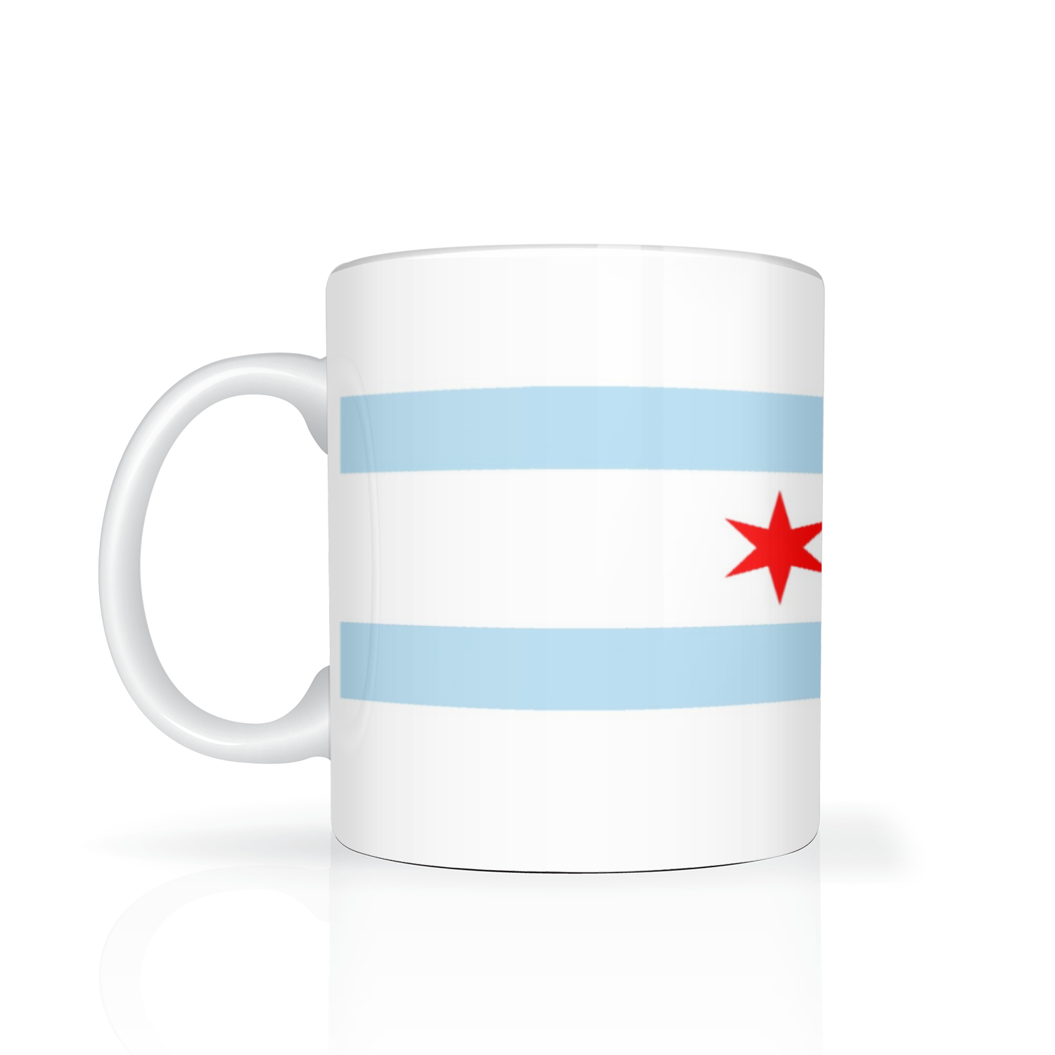 Chicago PD Flag 2 Tone 11oz Mug