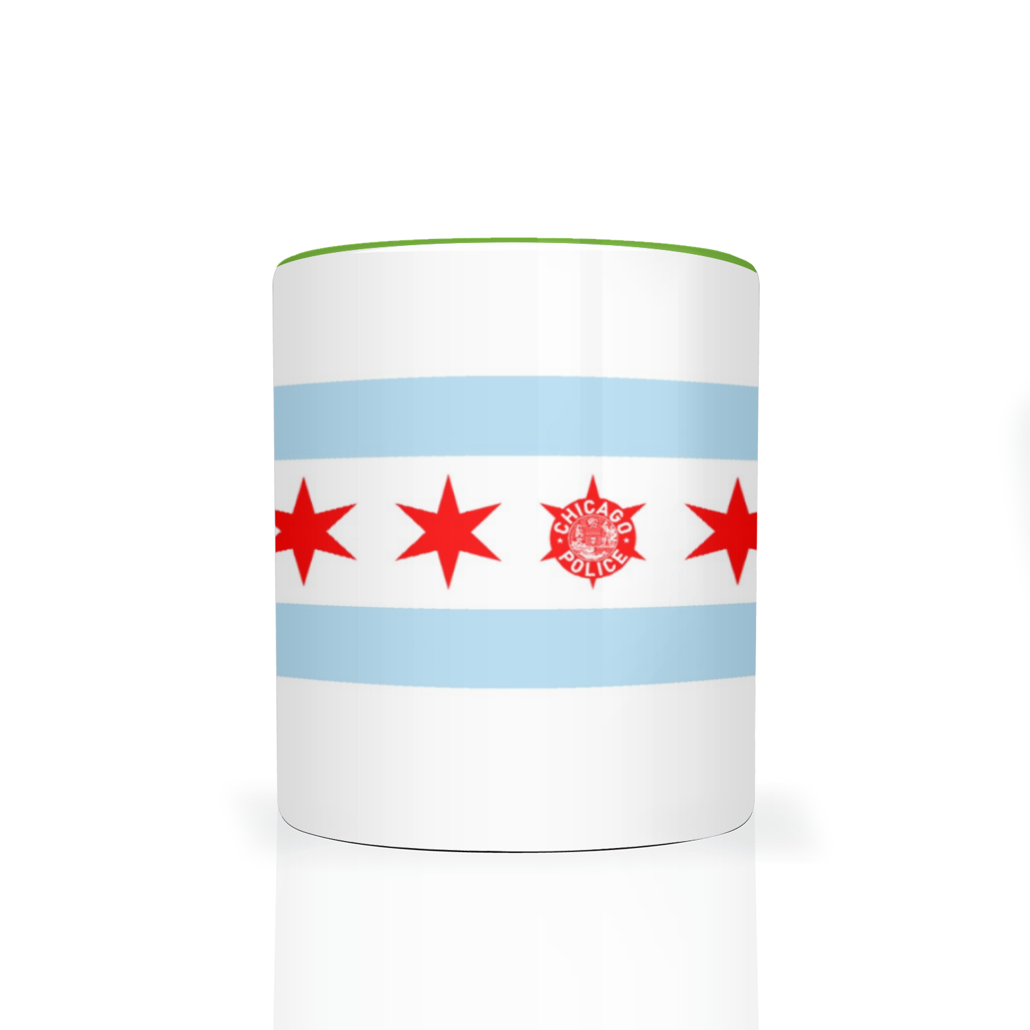 Chicago PD Flag 2 Tone 11oz Mug