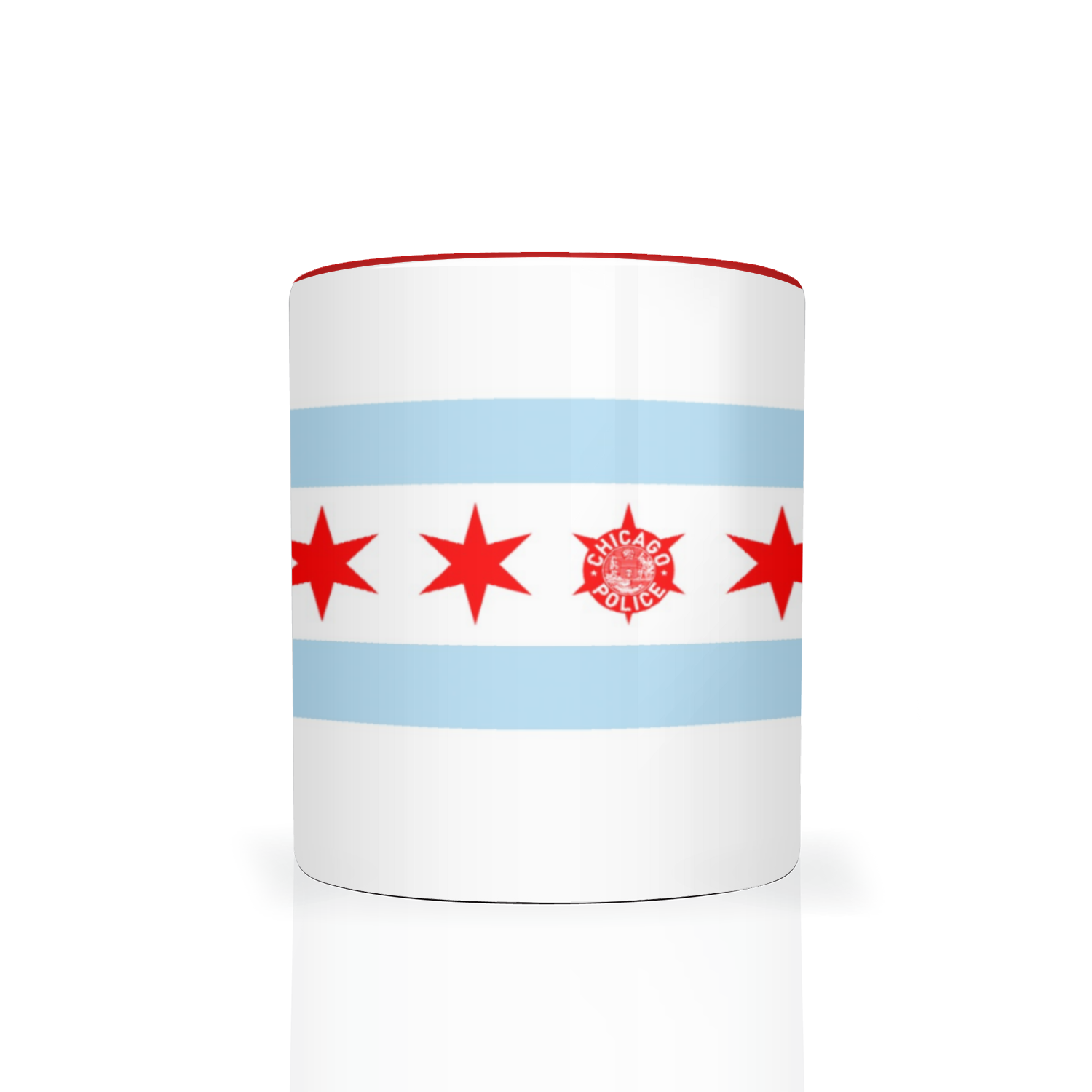 Chicago PD Flag 2 Tone 11oz Mug