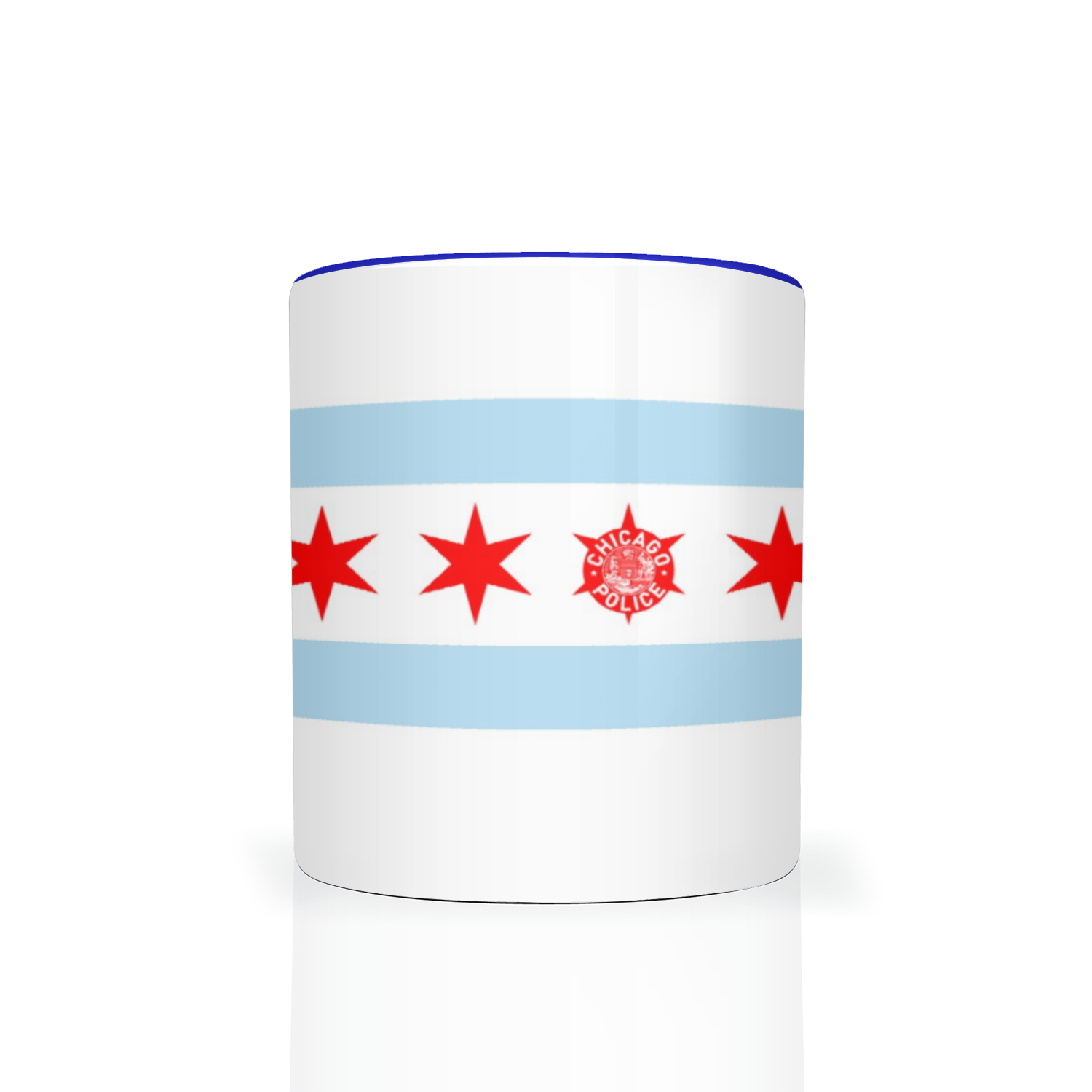 Chicago PD Flag 2 Tone 11oz Mug