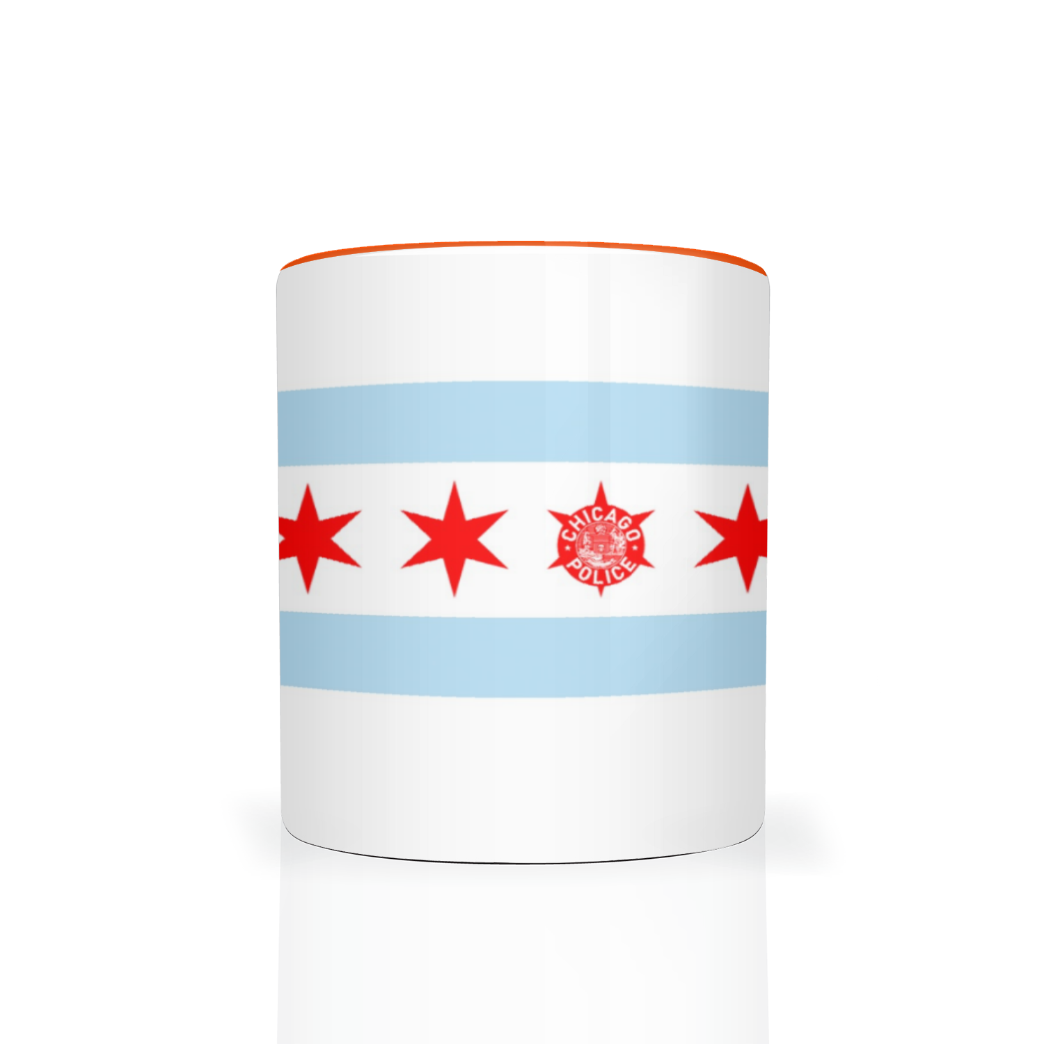 Chicago PD Flag 2 Tone 11oz Mug