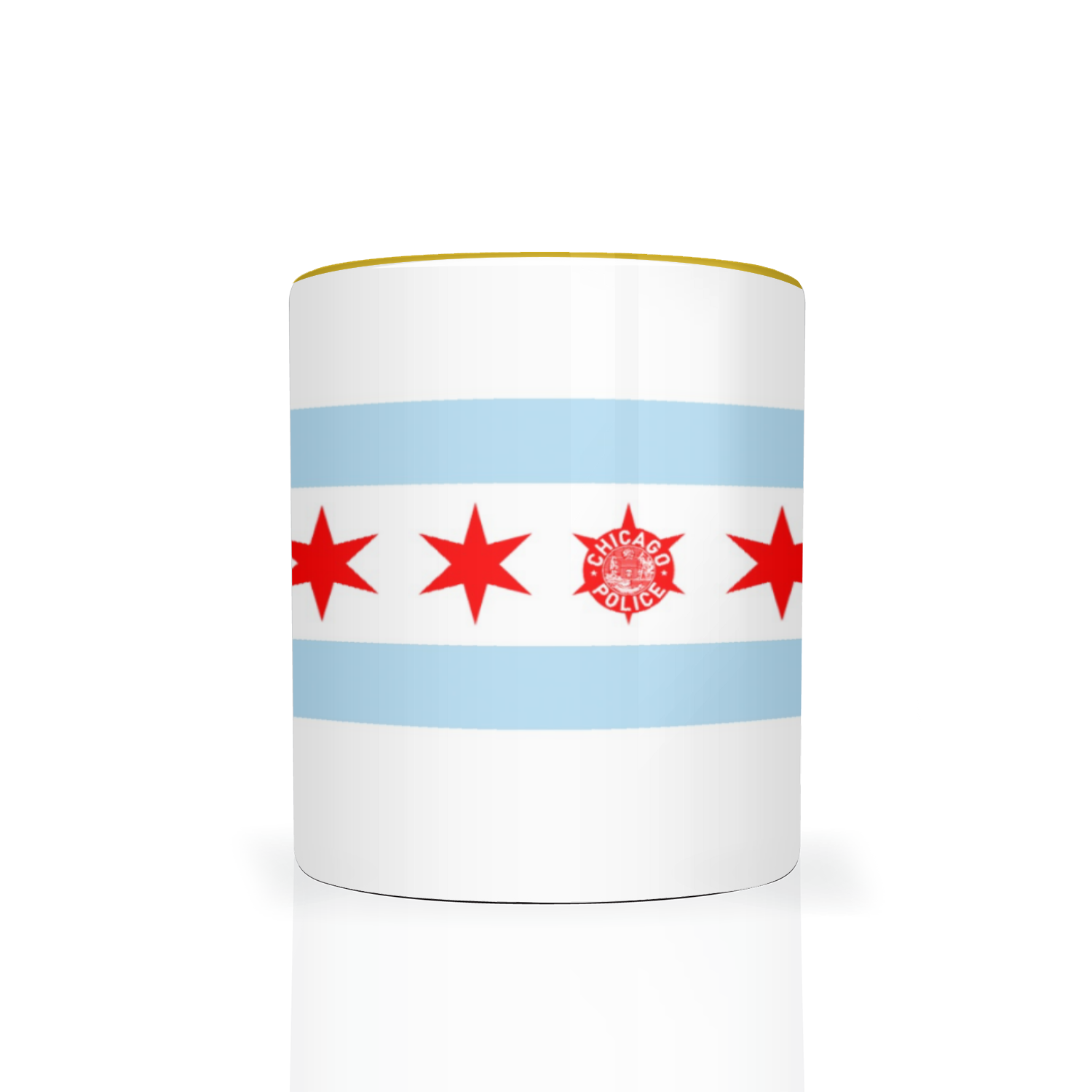 Chicago PD Flag 2 Tone 11oz Mug