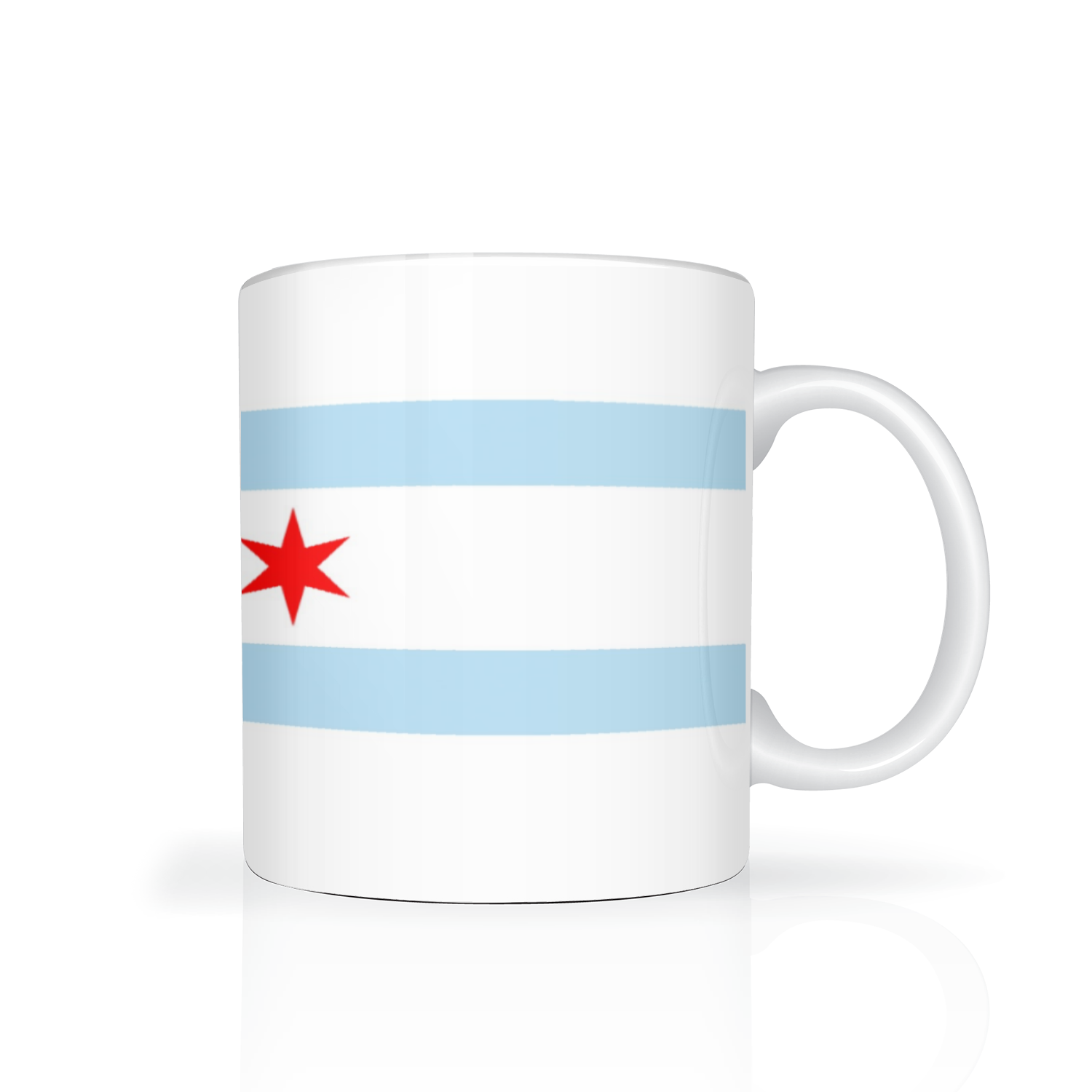 Chicago FD/EMT Flag 2 Tone 11oz Mug