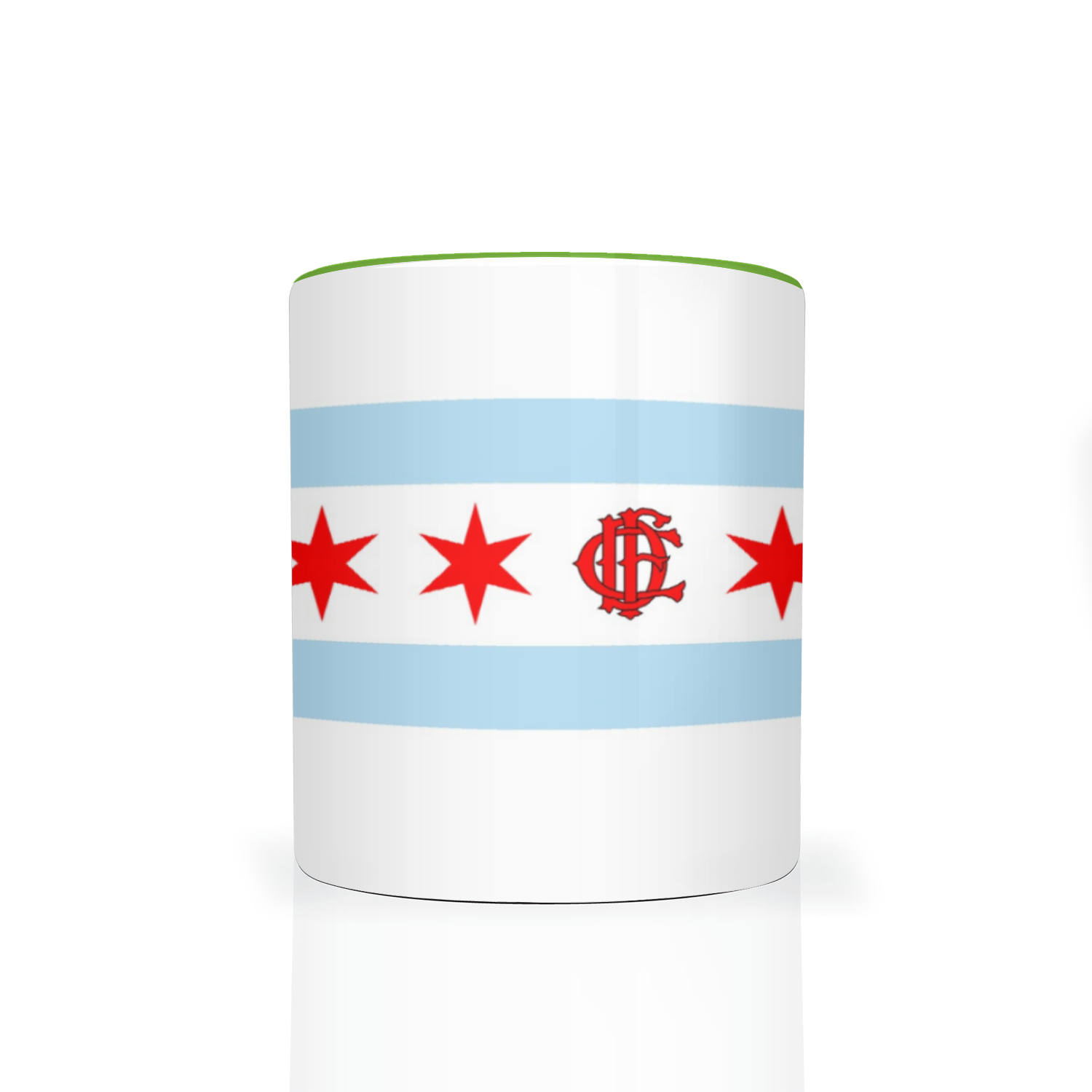 Chicago FD/EMT Flag 2 Tone 11oz Mug