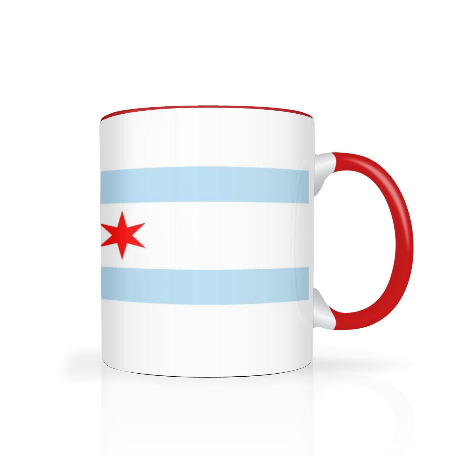 Chicago FD/EMT Flag 2 Tone 11oz Mug