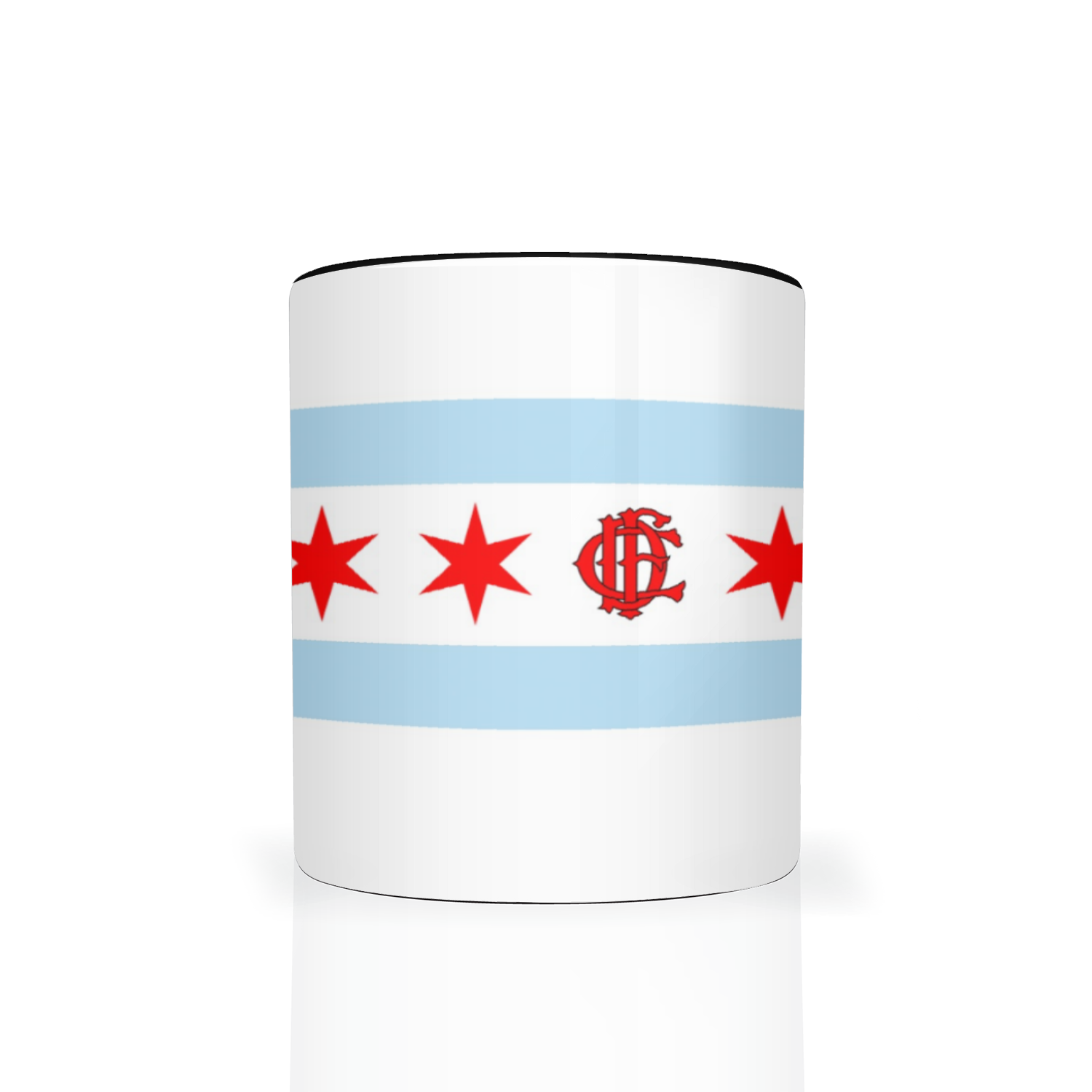 Chicago FD/EMT Flag 2 Tone 11oz Mug