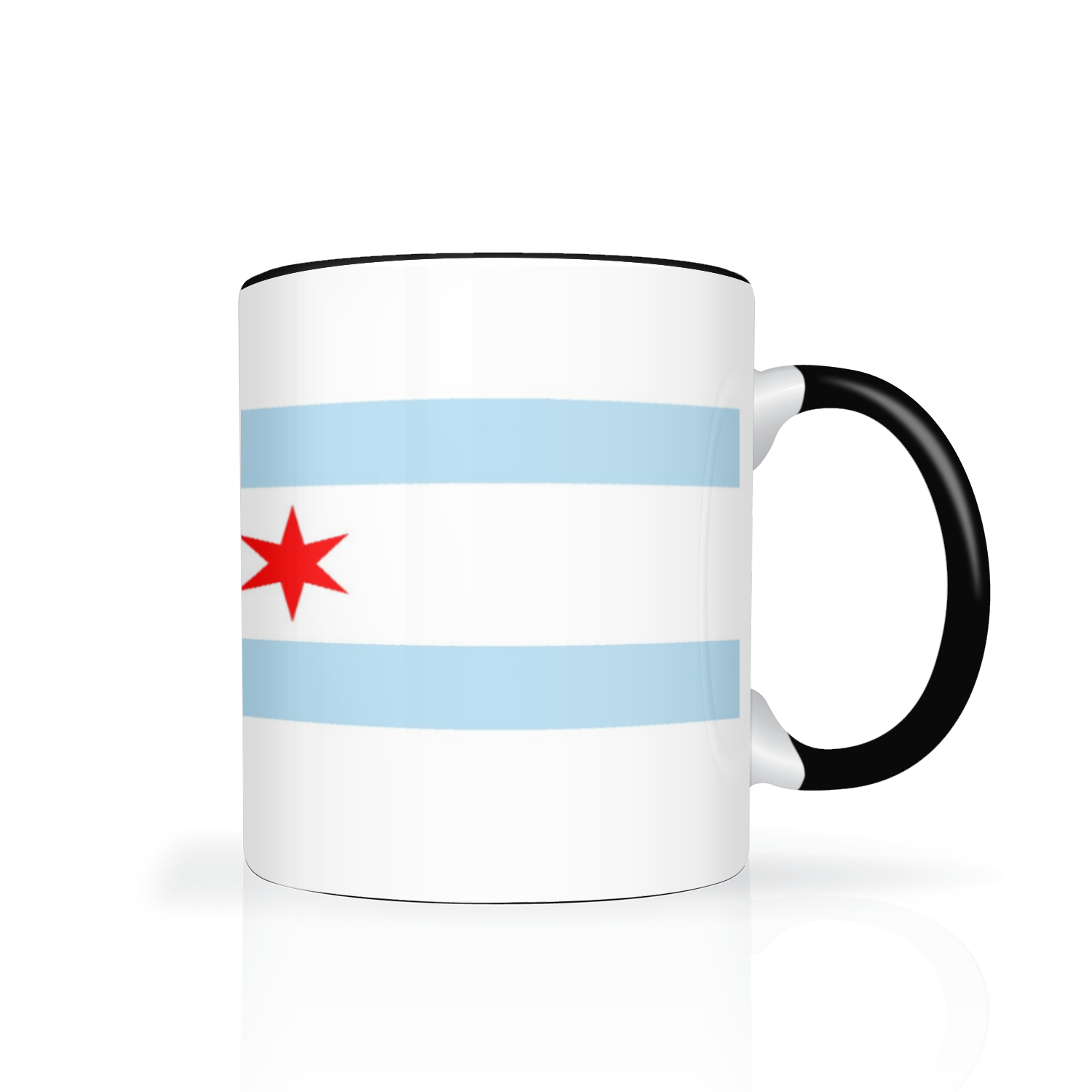 Chicago FD/EMT Flag 2 Tone 11oz Mug
