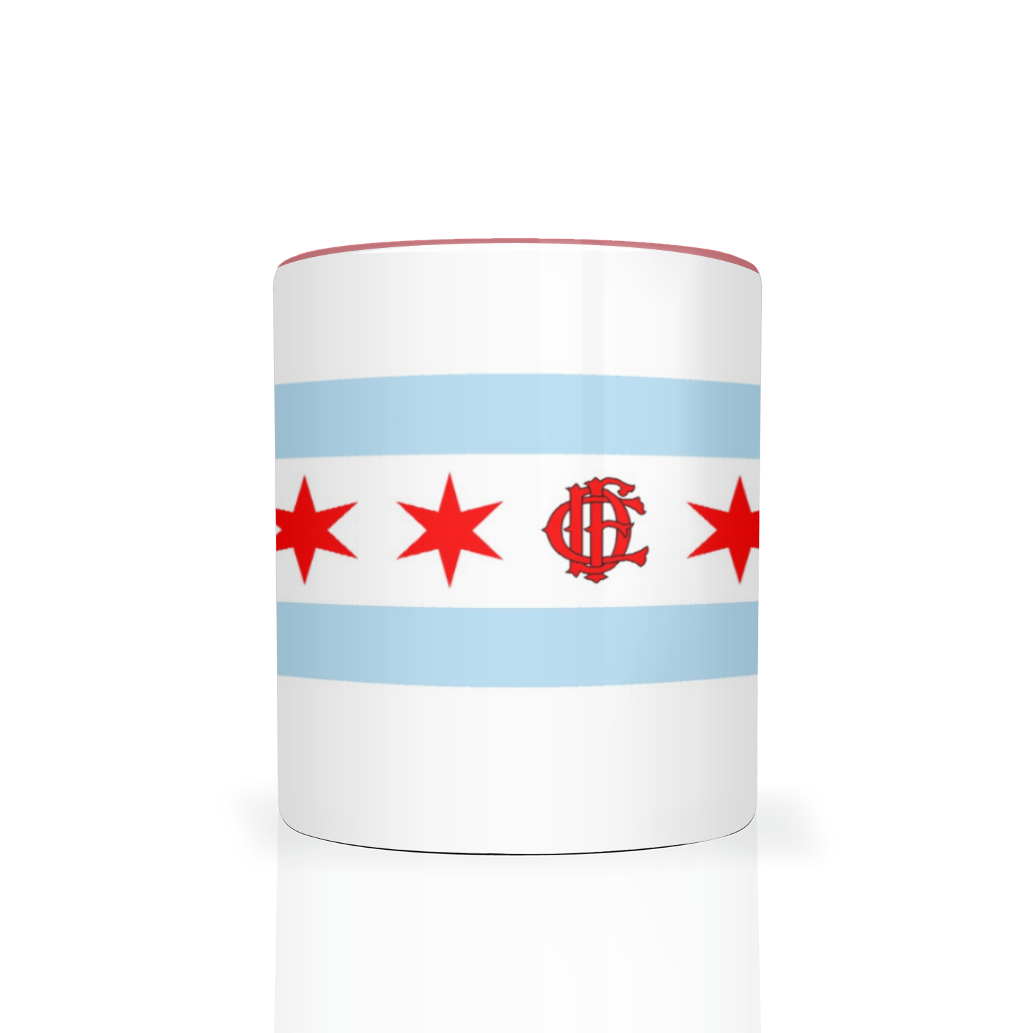 Chicago FD/EMT Flag 2 Tone 11oz Mug