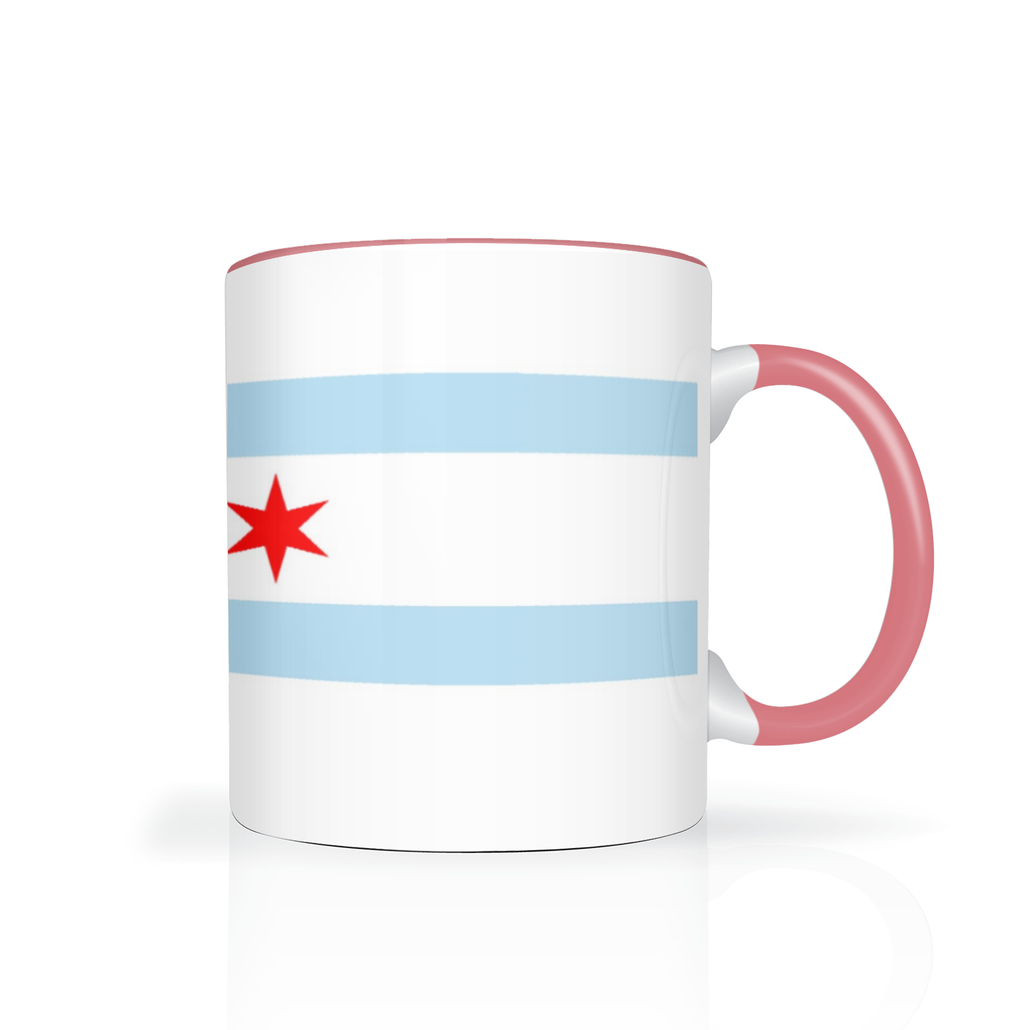 Chicago FD/EMT Flag 2 Tone 11oz Mug