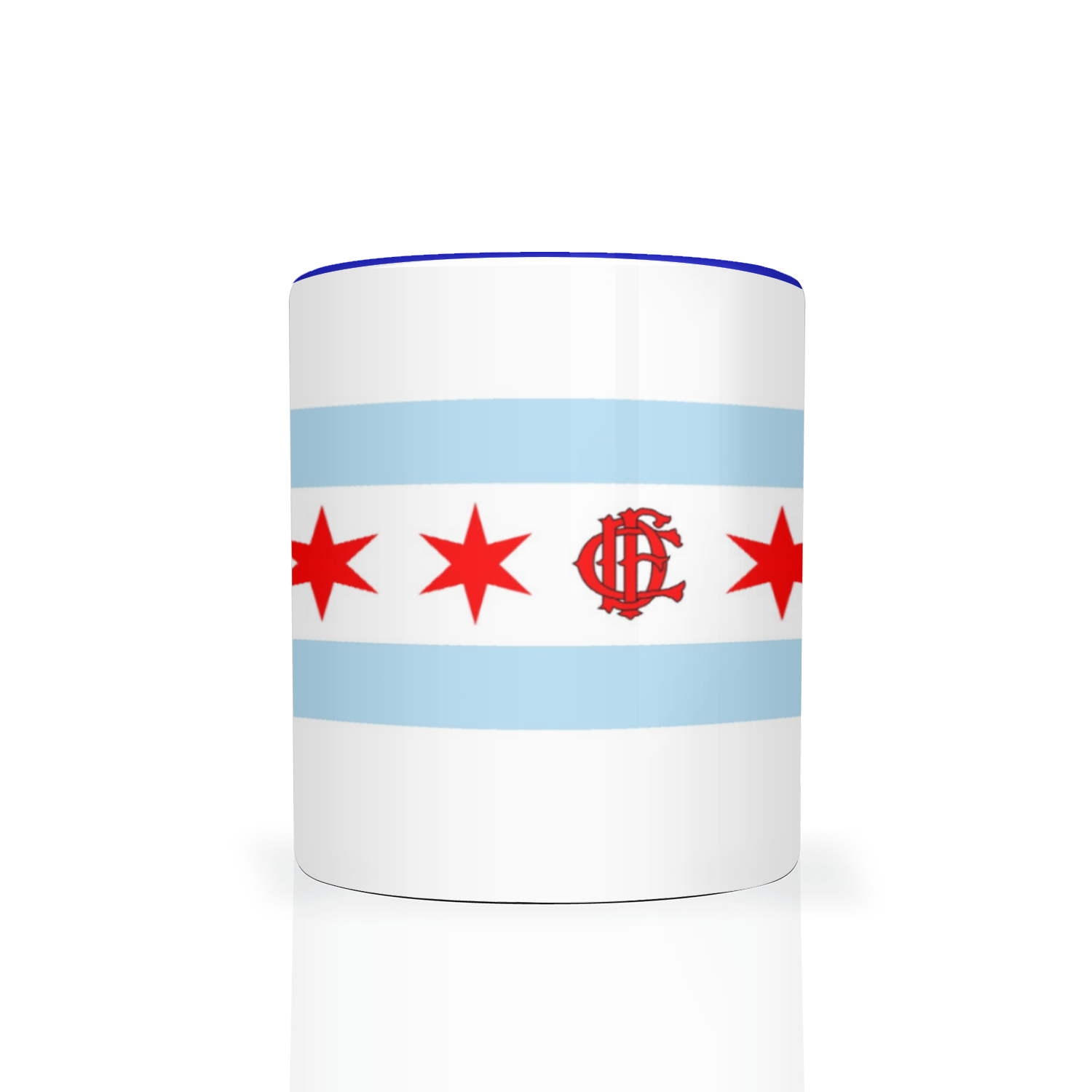 Chicago FD/EMT Flag 2 Tone 11oz Mug