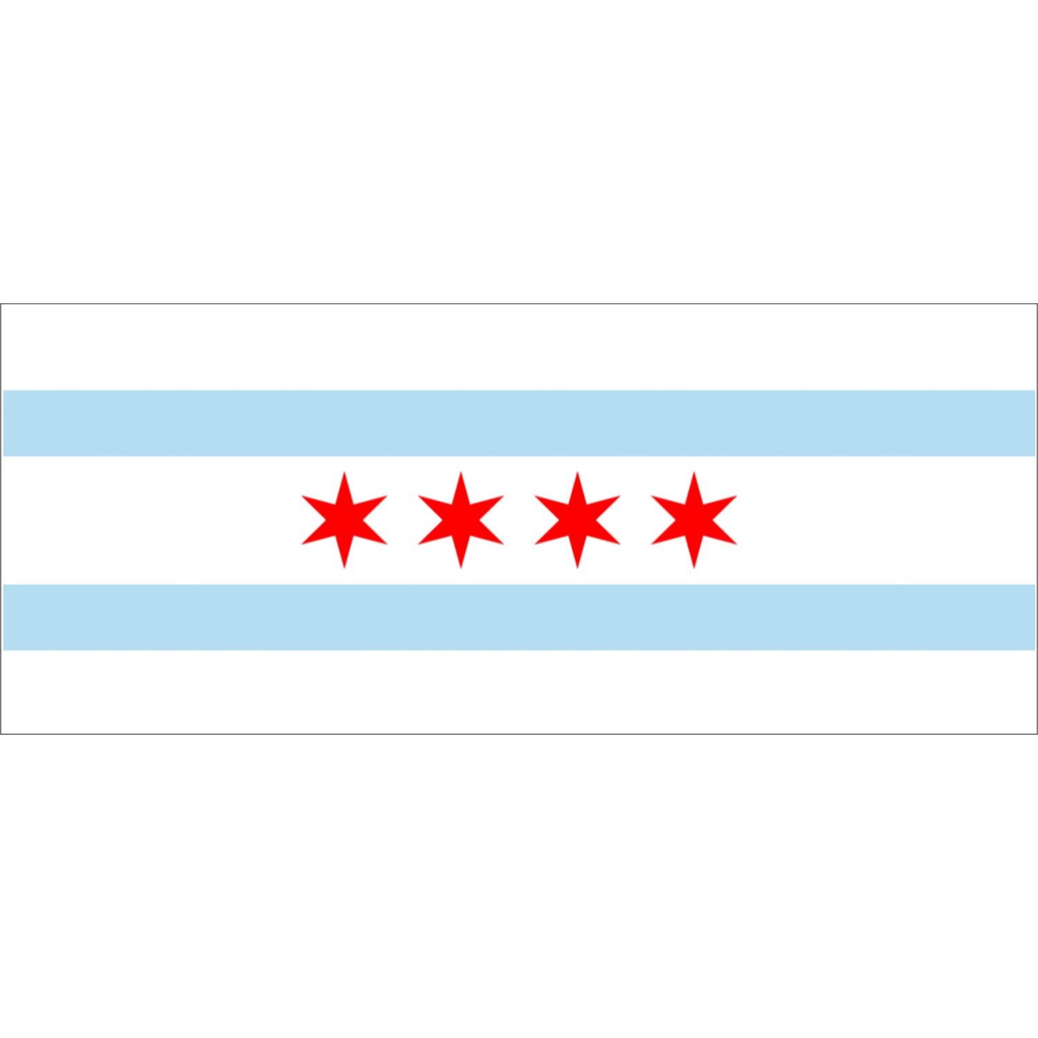 Chicago Flag 2 Tone 15oz Mug