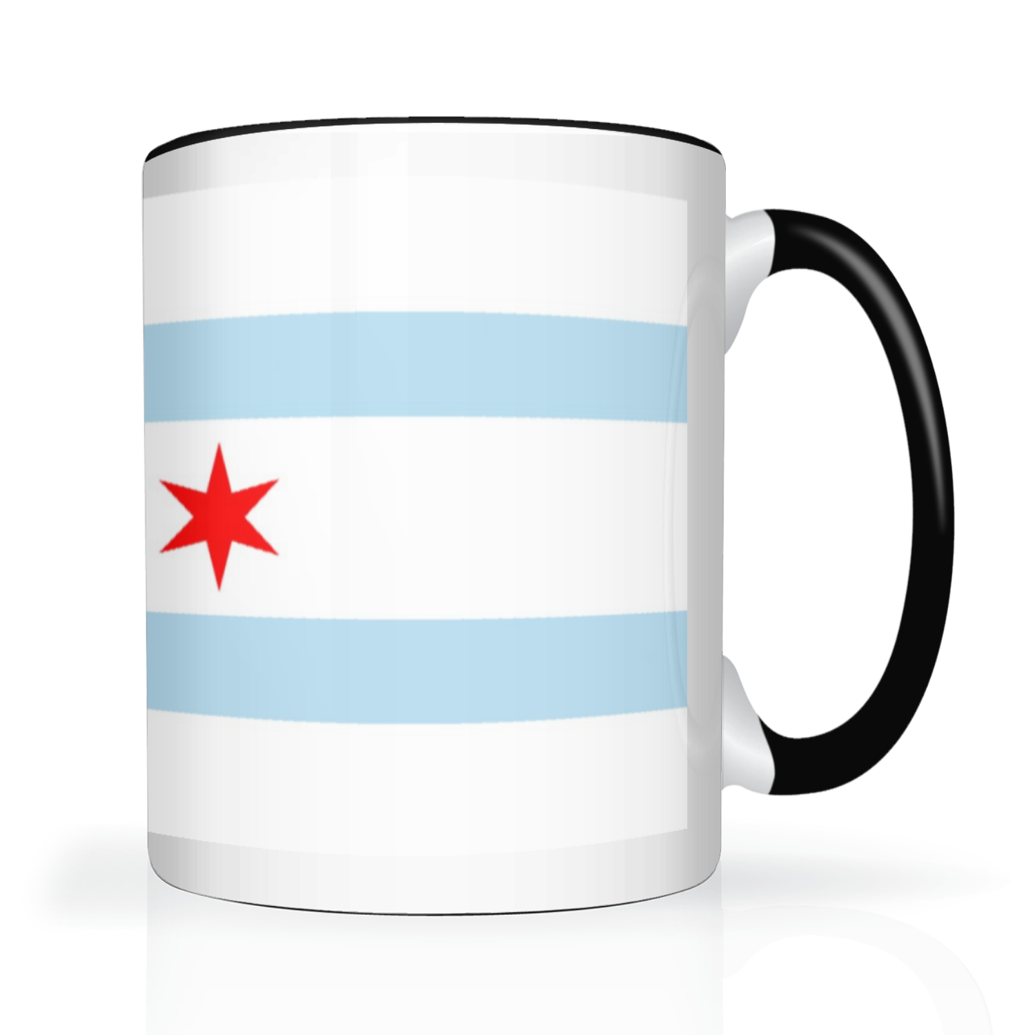 Chicago Flag 2 Tone 15oz Mug